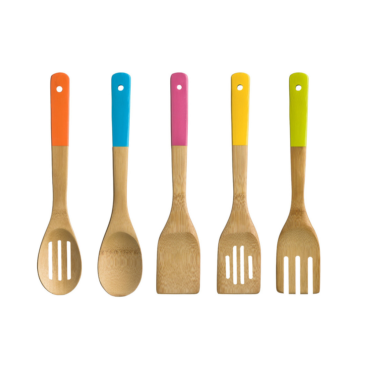 5-Piece Bamboo Kitchen Utensil Set natural, SO'HOME