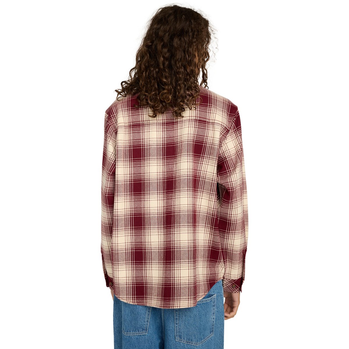 Chemise manches longues HAWTHORNE 2PKT HEAVYWEIGHT multi cream zinfandel plaid, ELEMENT