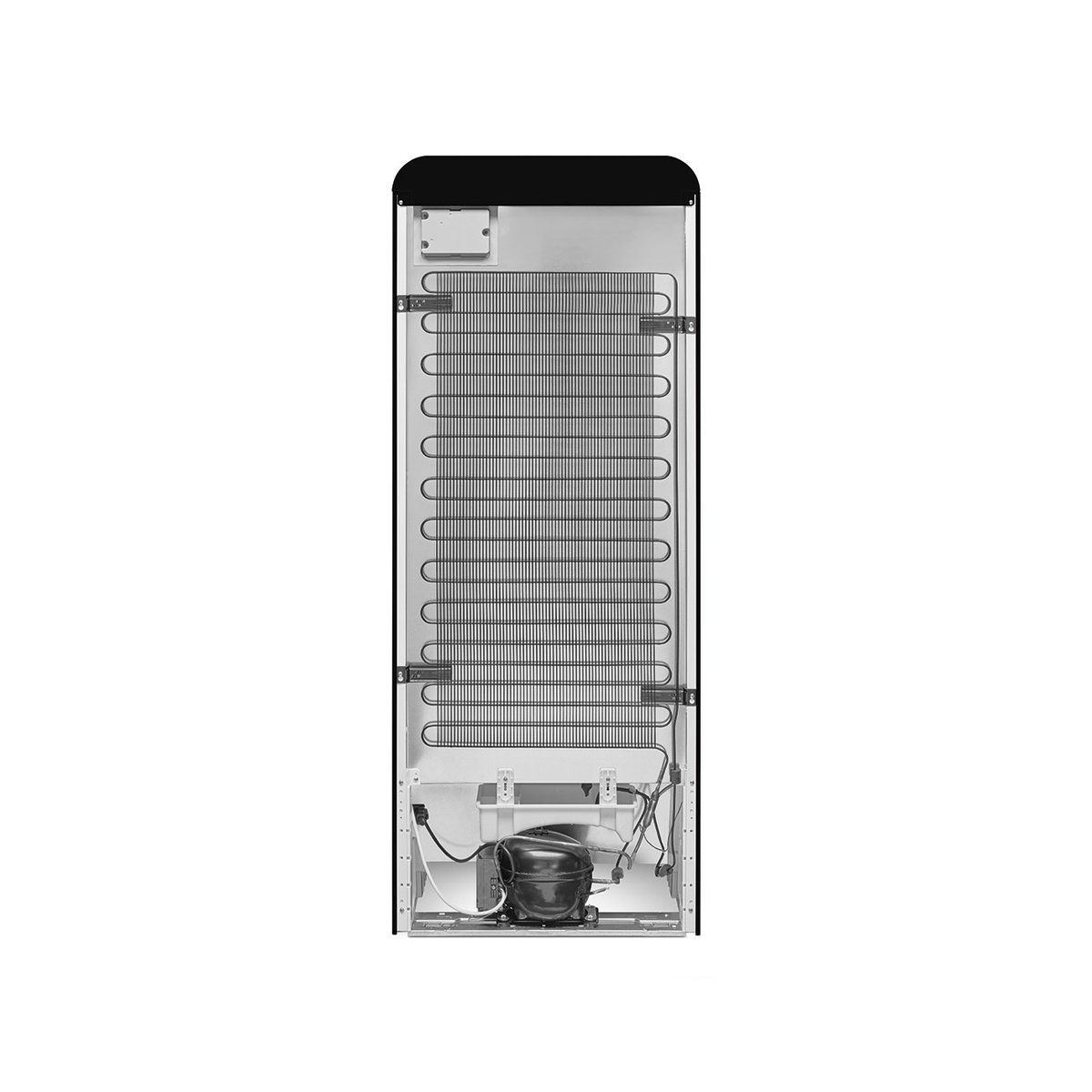 Réfrigérateur 1 porte poignée à droite FAB28 noir brillant, SMEG