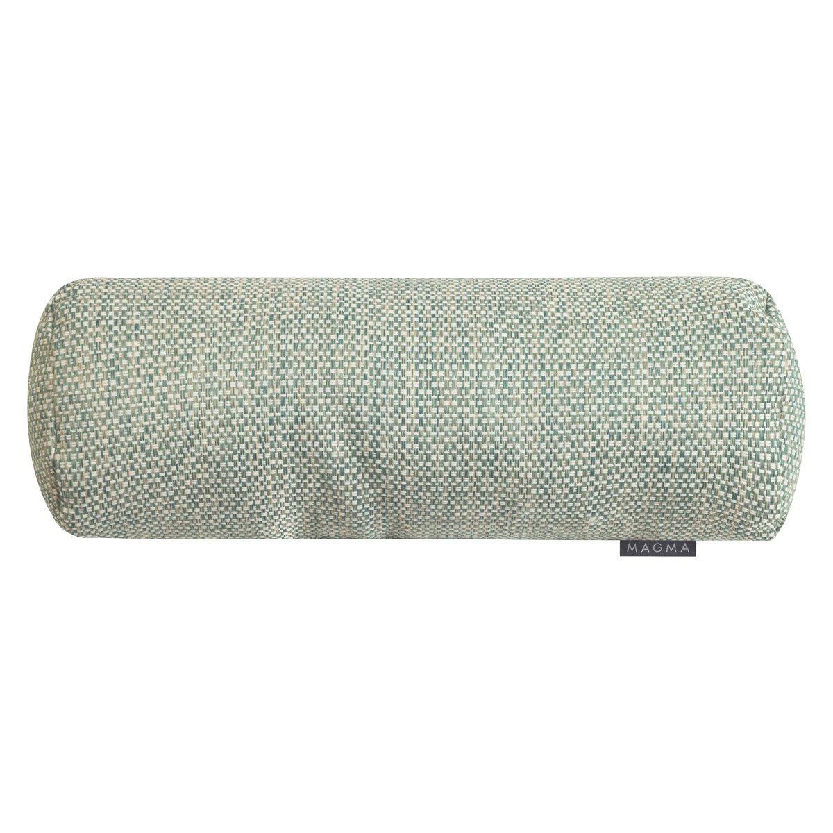 Coussin cale-dos/cale-tête d'extérieur chiné LAZISE chiné vert sauge, MAGMA HEIMTEX