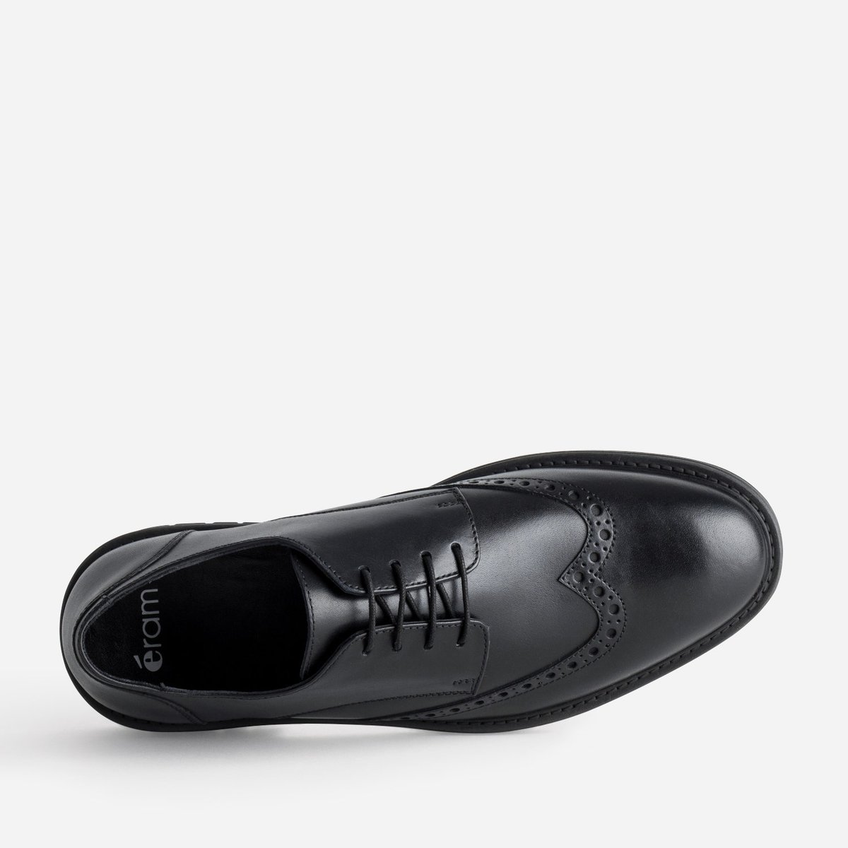 Derby en cuir FRANCISCO noir, ERAM