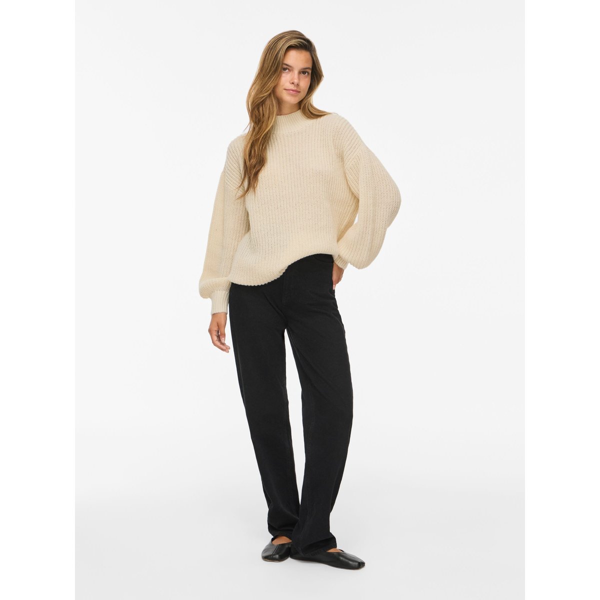 Pull En Maille gris - birch1, VILA