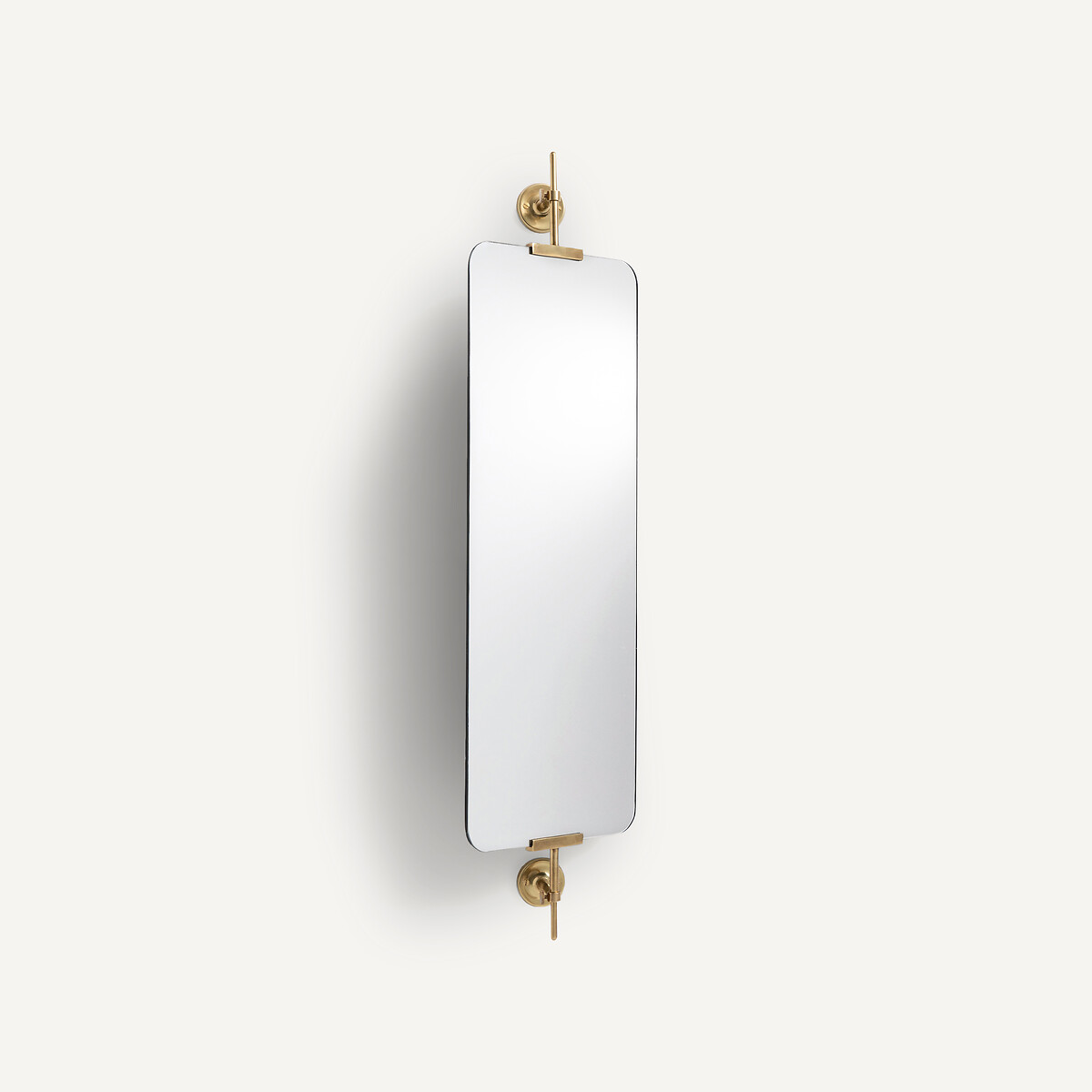 Specchio rettangolare girevole H106,5 cm Cassandre ottone, AM.PM