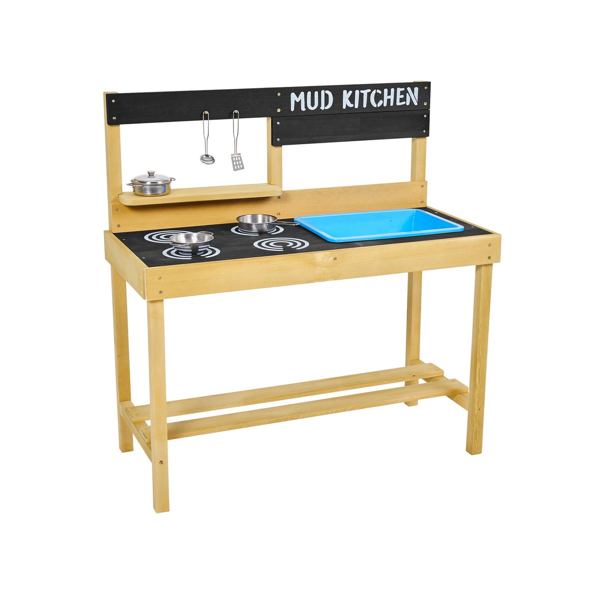 Cuisine d'extérieur pour enfant marron - bleu - noir, TP TOYS