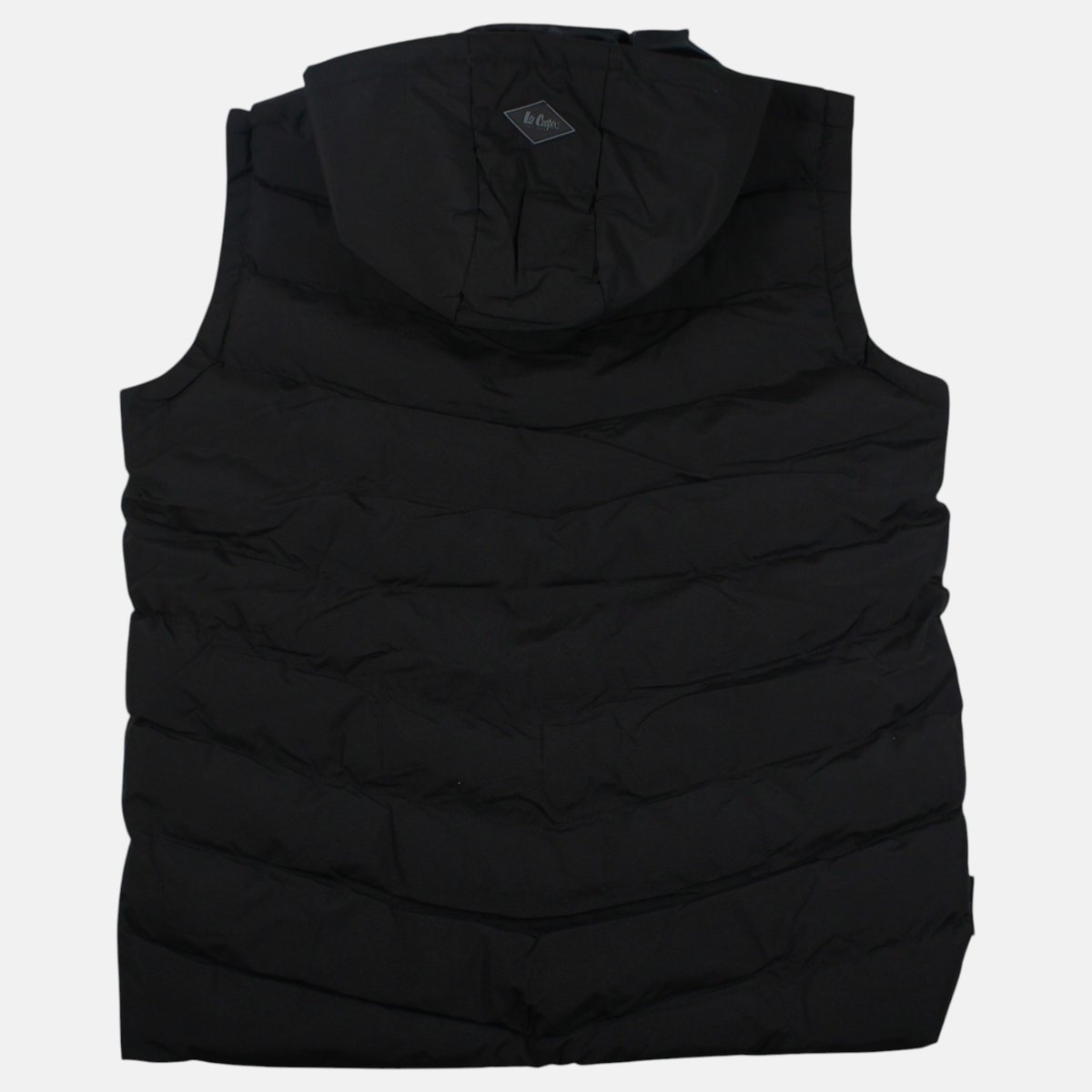 Doudoune sans manches zippée à capuche, poches zippées ALTITUDE noir, LEE COOPER