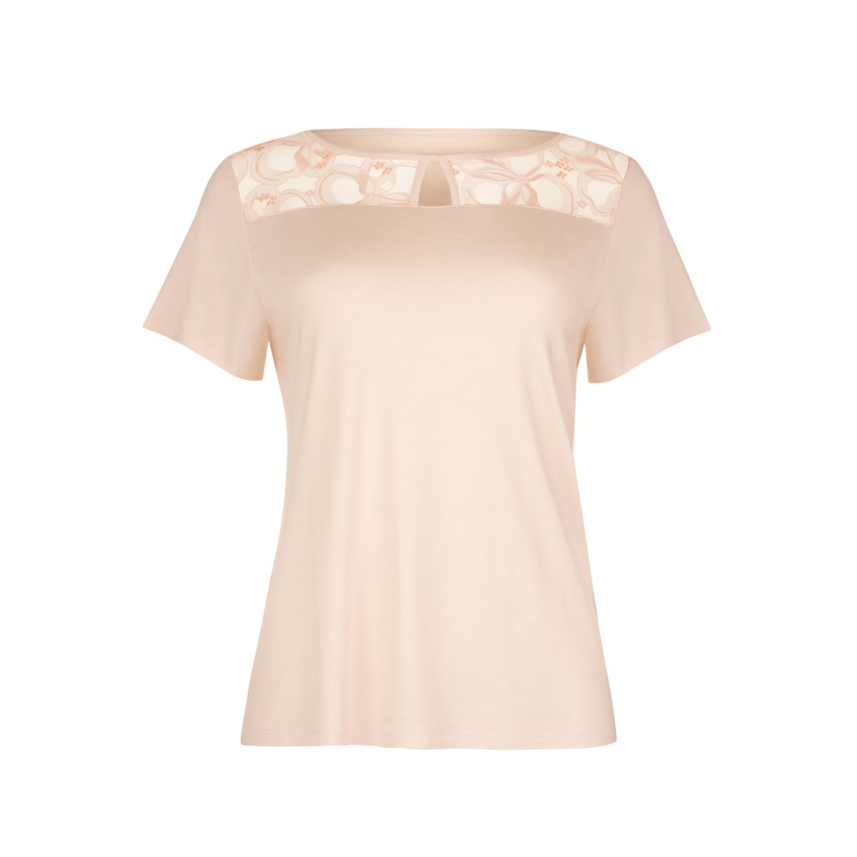 Pyjama pantalon t-shirt PATRICIA beige, LISCA
