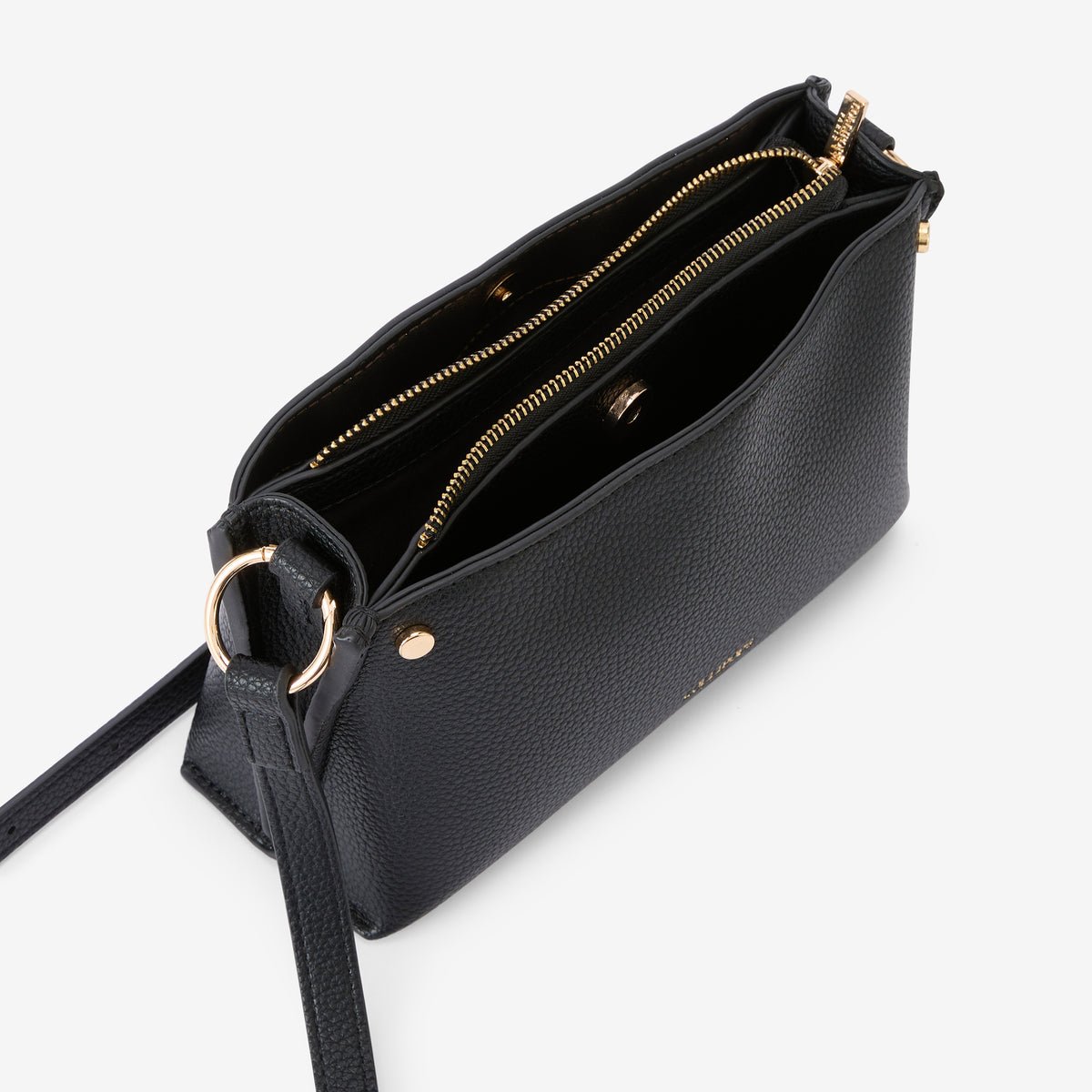Sac multi poches M Rocapina noir,doré, LOLLIPOPS