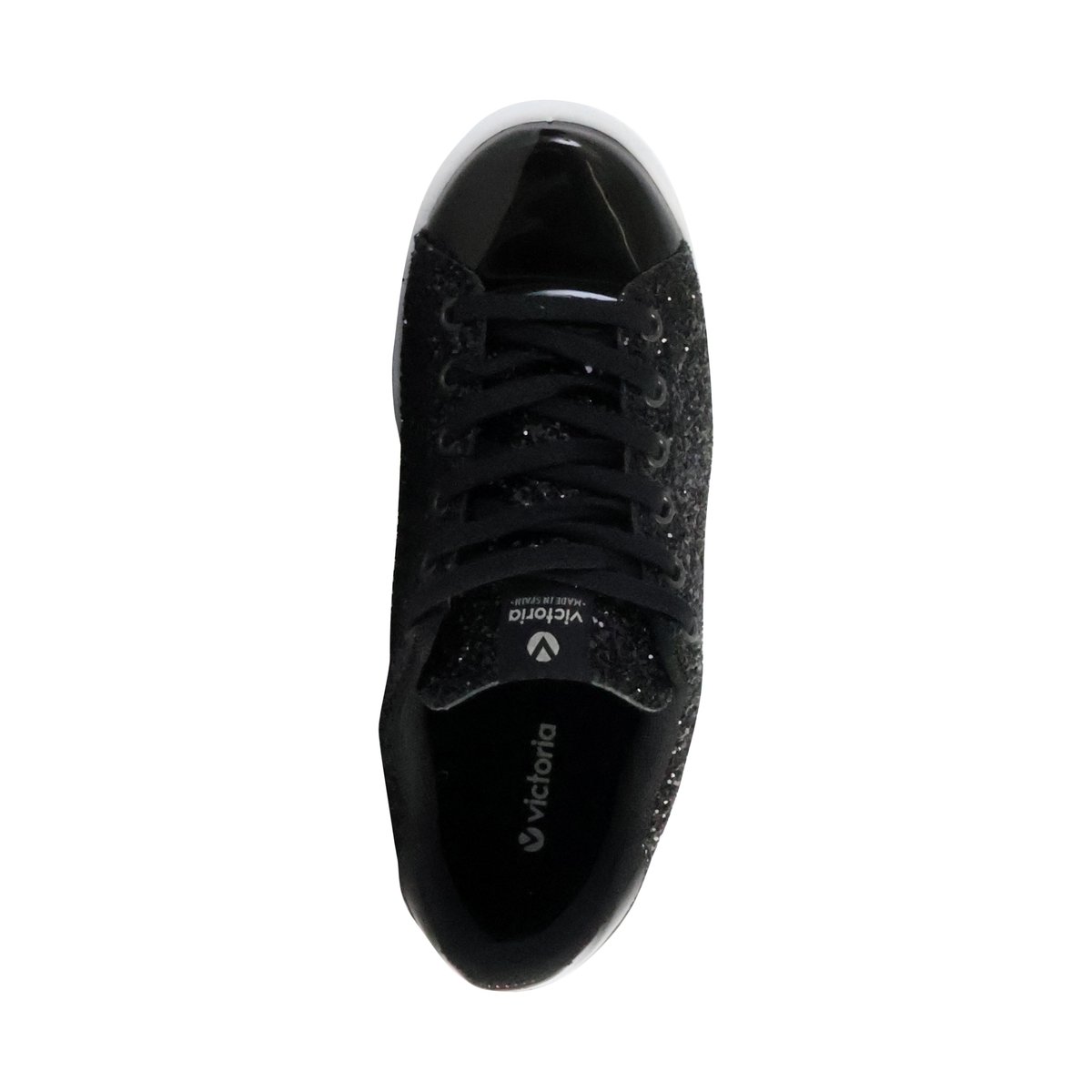 Baskets Deportivo Glitter noir, VICTORIA