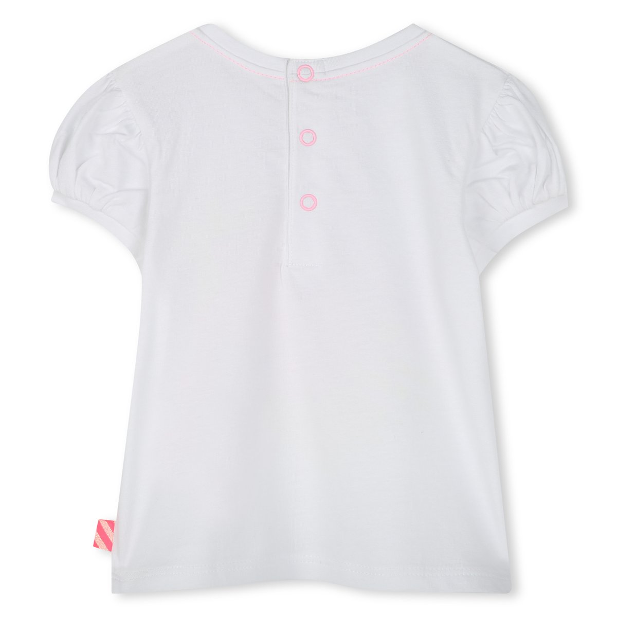 T-shirt en coton à manches courtes blanc, BILLIEBLUSH