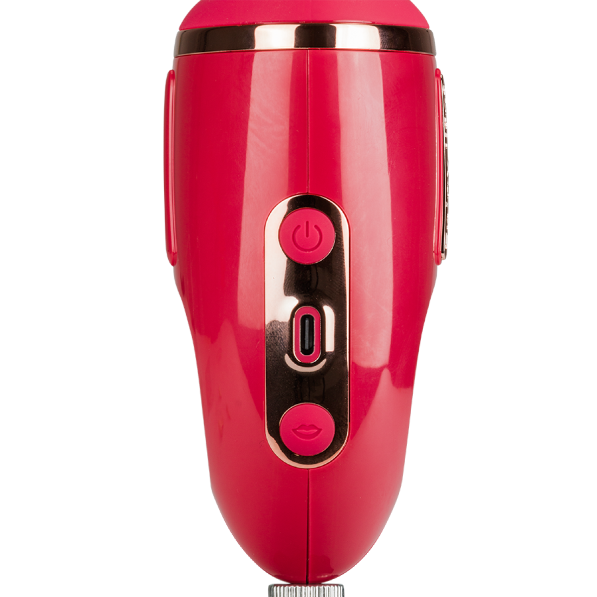 Vibromasseur puissant rabbit ventouse va-et-vient et sans contact Addiction rouge, LOVE AND VIBES