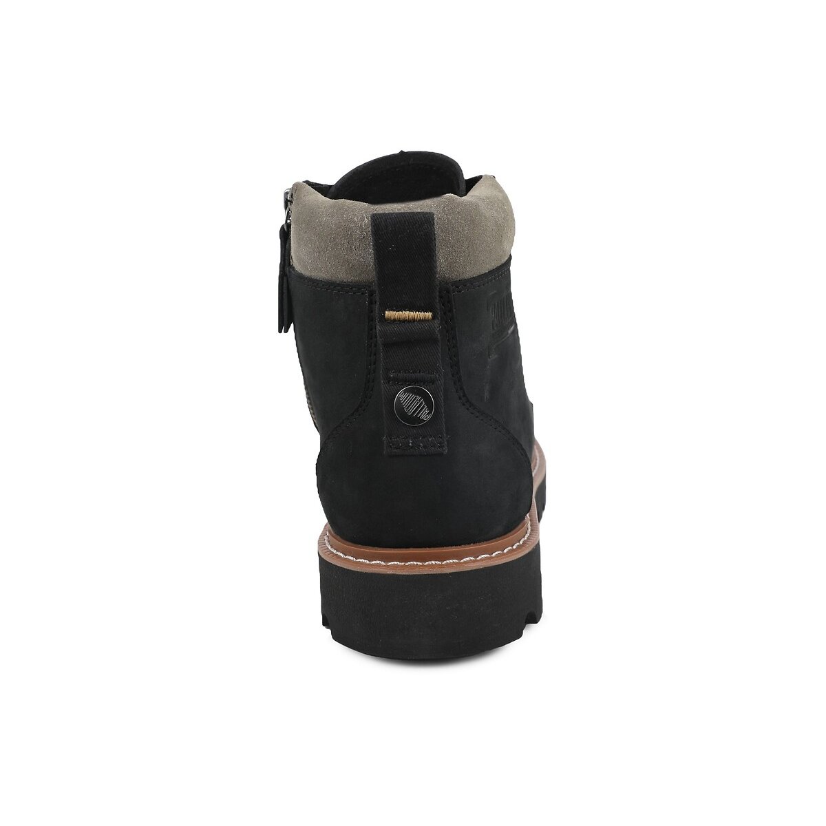 Boots en cuir noir, PALLADIUM