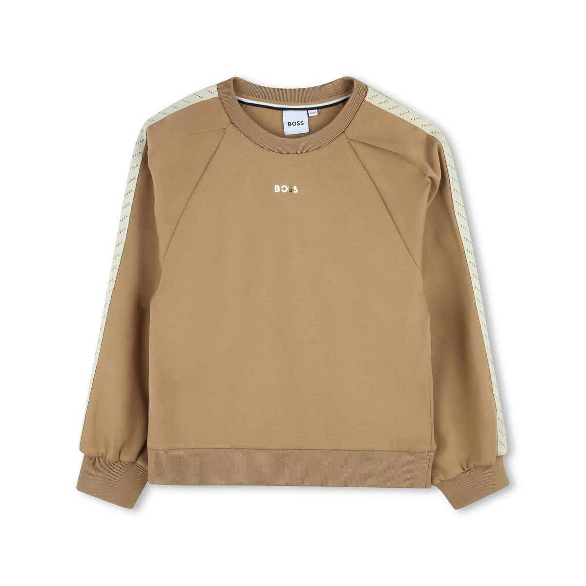 Sweat à épaule à motifs cookie, BOSS KIDSWEAR