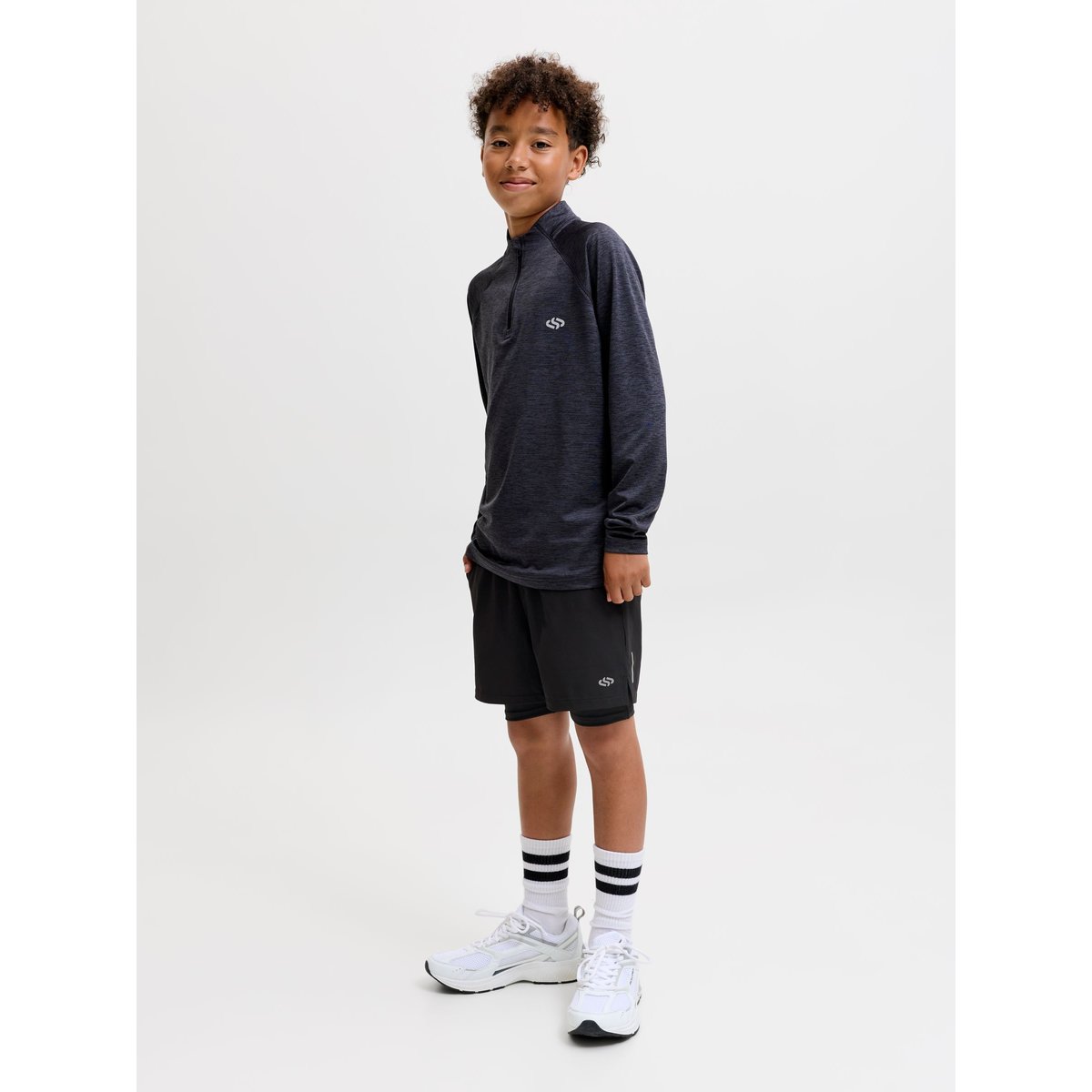 Short D'entraînement noire - black, JACK & JONES JUNIOR