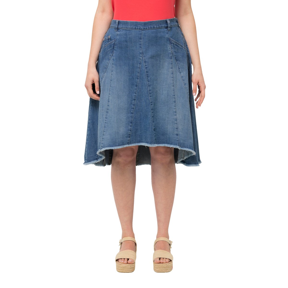 Jupe en jean bleu clair, ULLA POPKEN