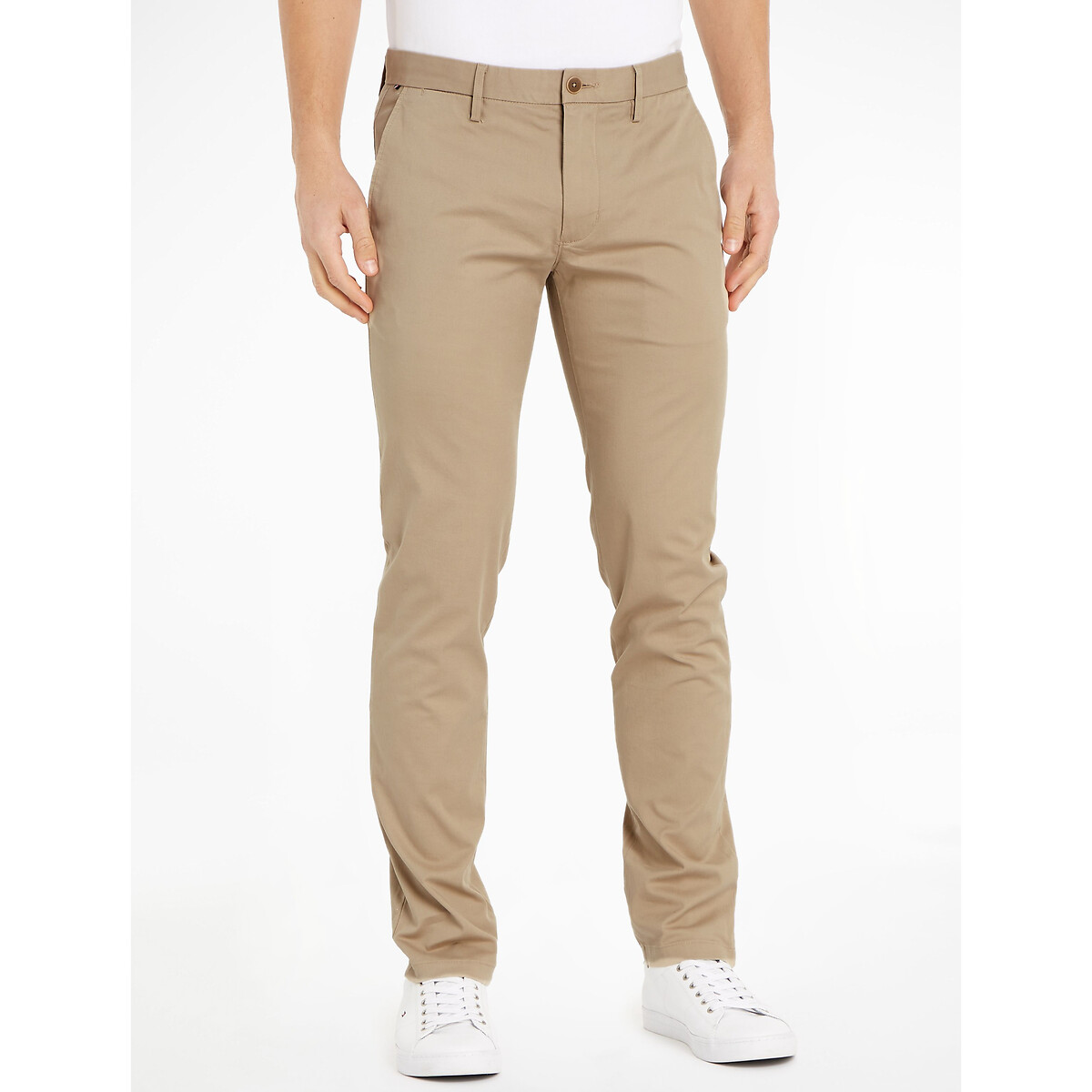 Pantalon chino Bleecker 1985  beige, TOMMY HILFIGER