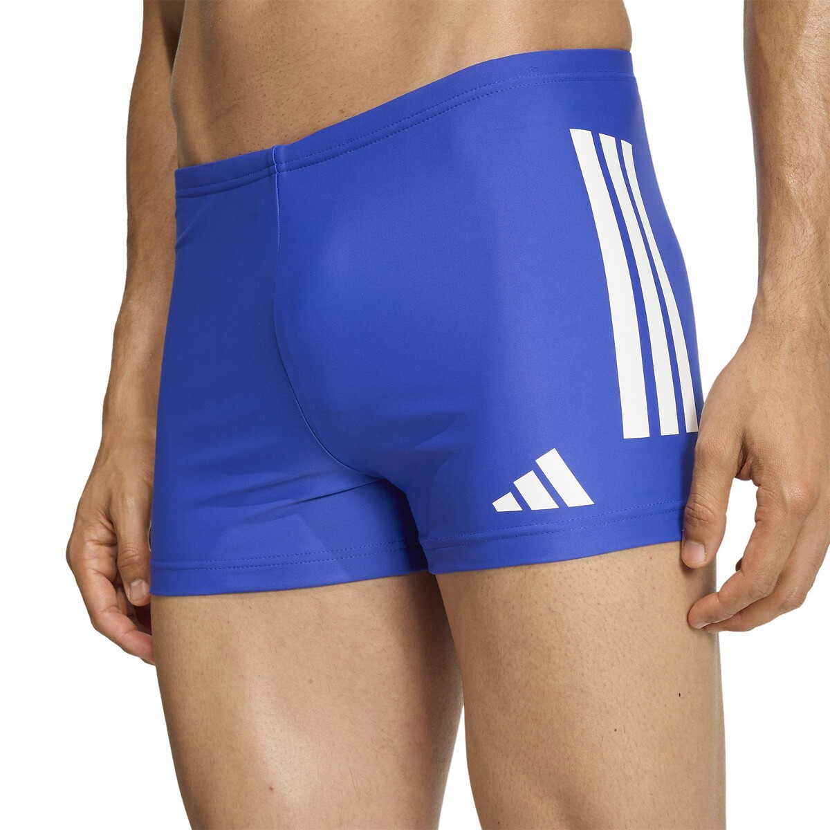 Boxer de bain 3 bandes bleu, adidas Performance
