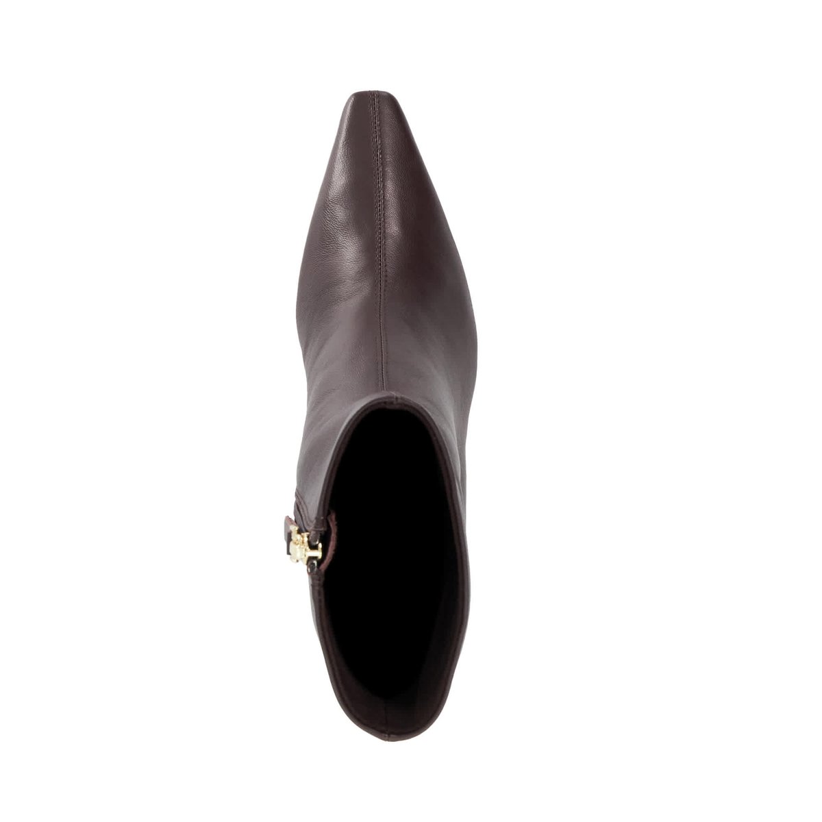 Bottines à talons en cuir - OVERT burgundy-leather, DUNE LONDON