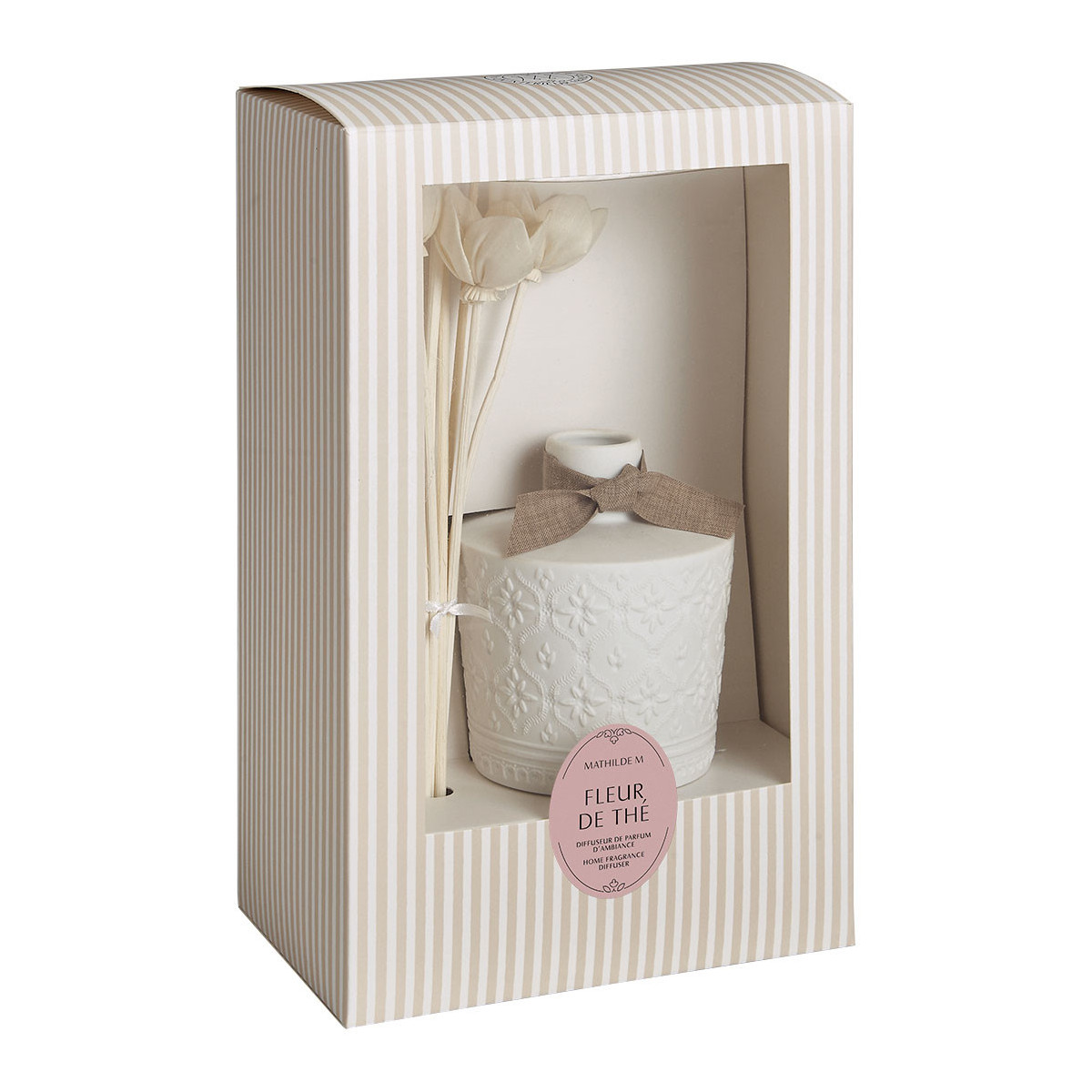 Diffuseur parfum d'ambiance - Fleur de Thé transparent, MATHILDE M