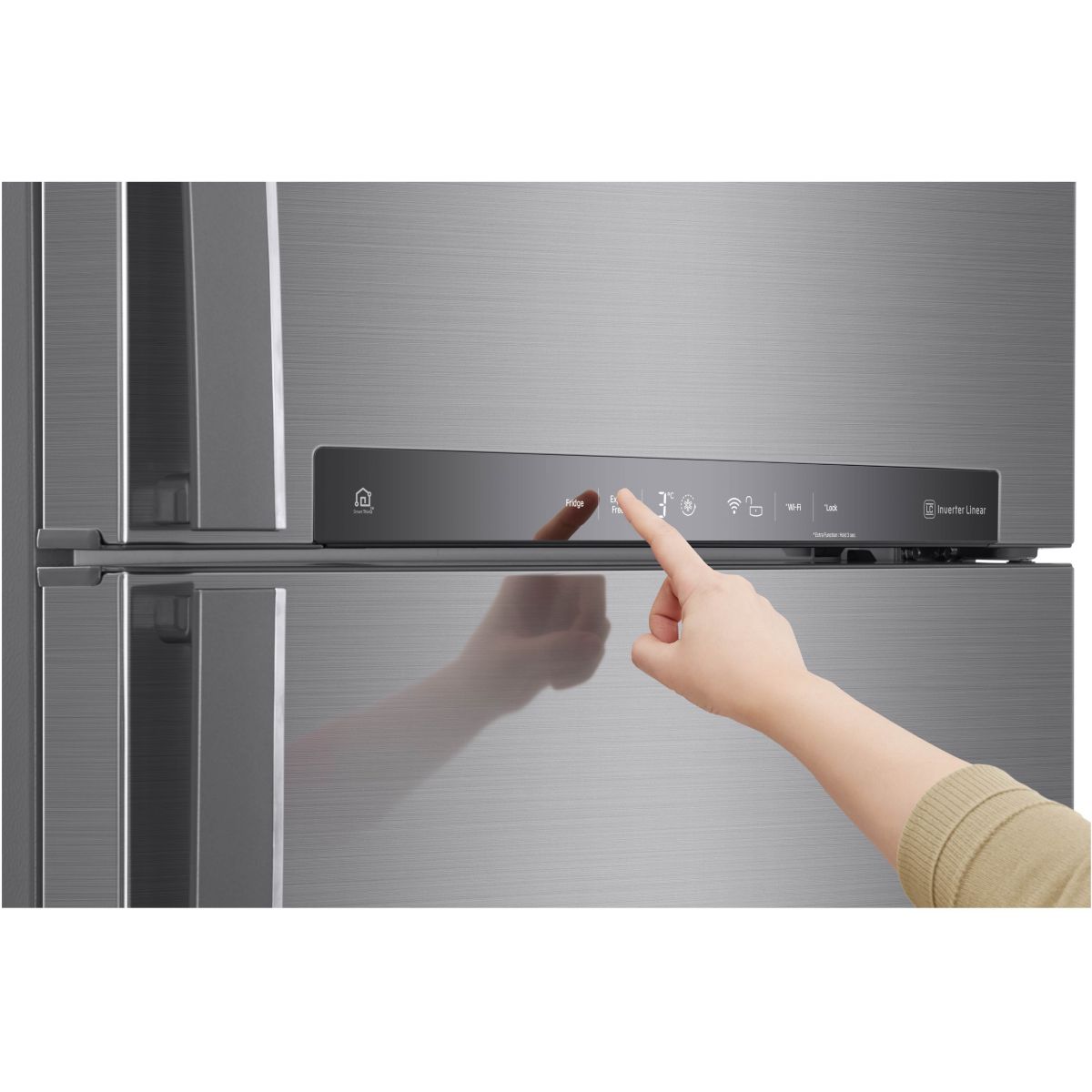 Réfrigérateur 2 portes GTD7850PS1 platinium, LG