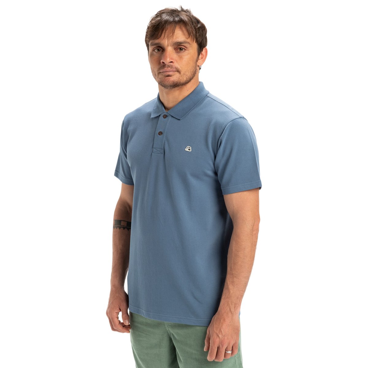 Polo DNA bleu coronet blue, QUIKSILVER