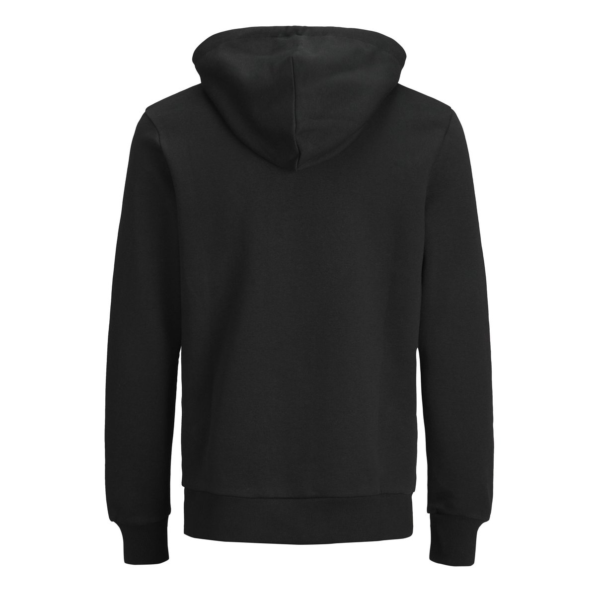 Sweat capuche fixe noir, JACK & JONES