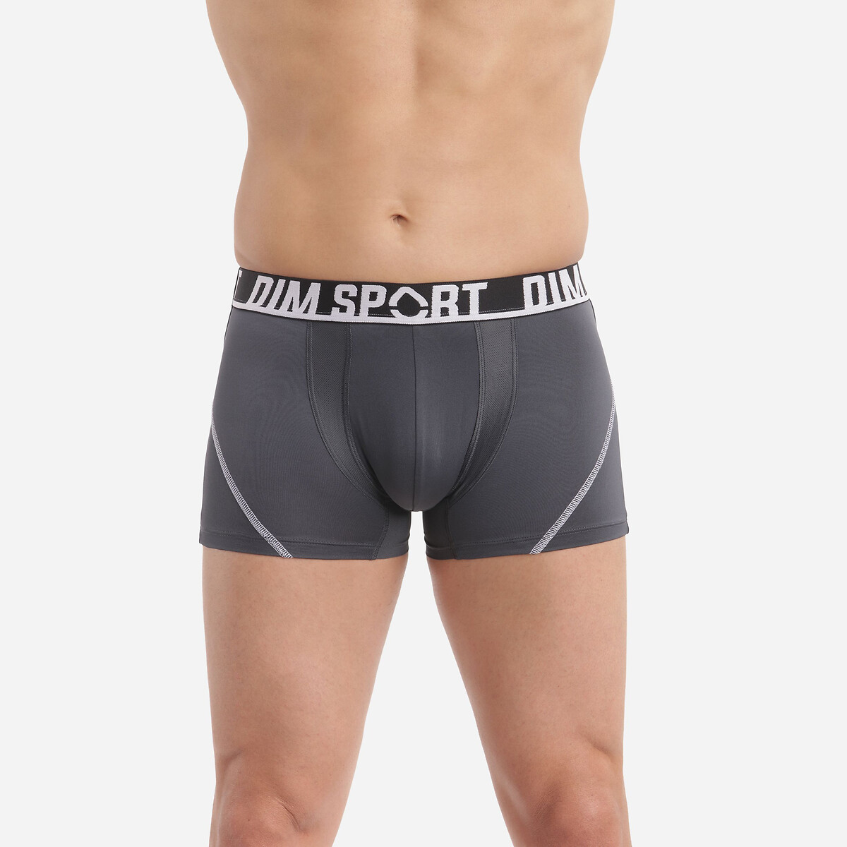 3er-Pack Sport-Boxershorts DIM SPORT blau + marine + schwarz, DIM