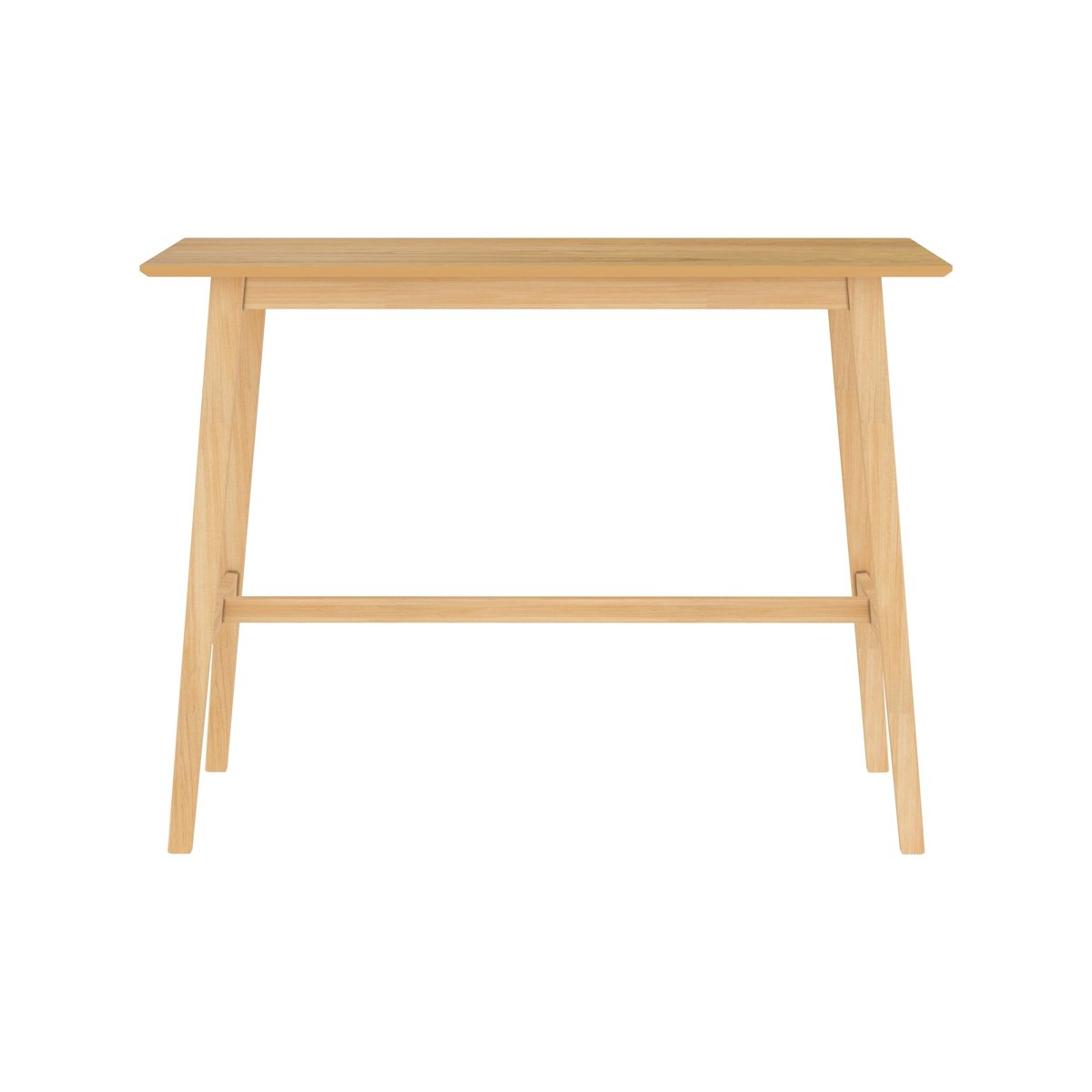 Table de bar rectangulaire en bois - BUVETTE bois clair, MAISON PAVANE