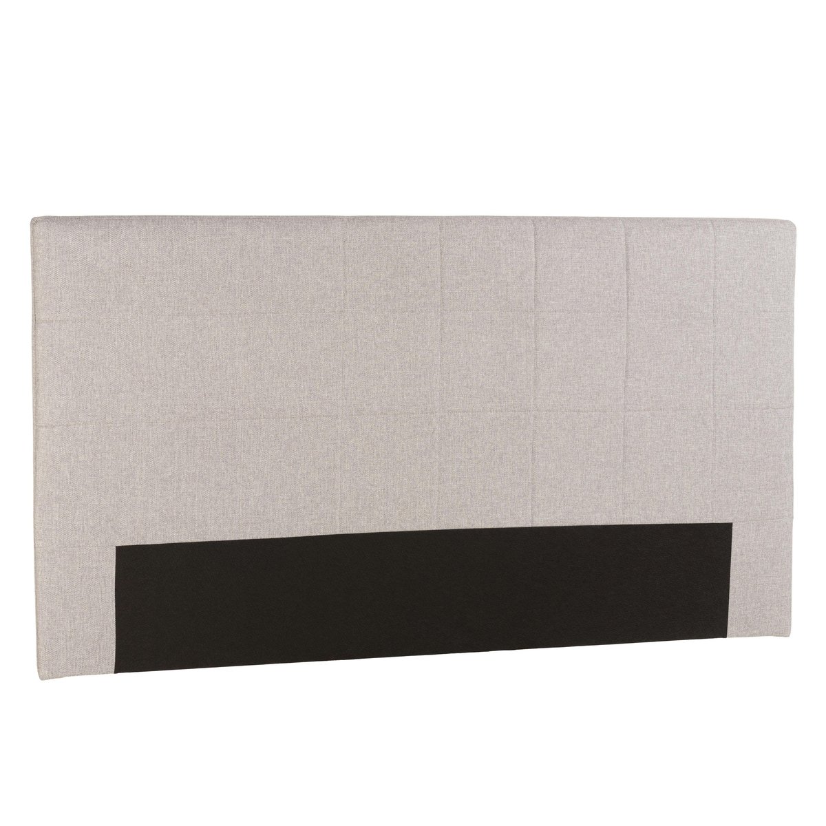 Tête de lit rembourrée pour lits 160/180cm couleur grise RIVANA gris, PIER IMPORT
