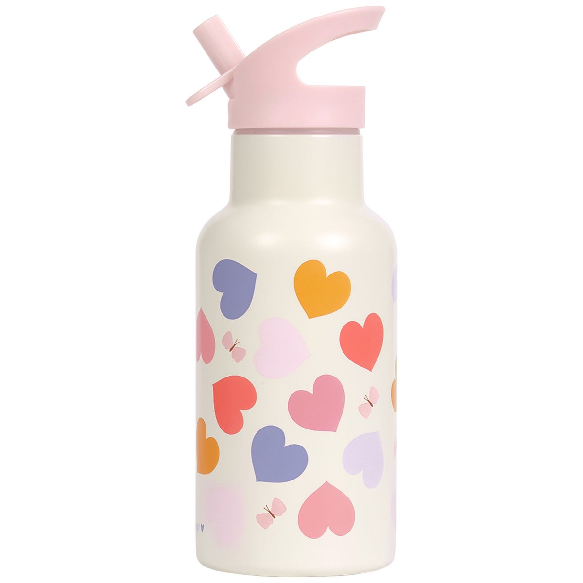 Gourde isotherme rose, orange, violet, A LITTLE LOVELY COMPANY