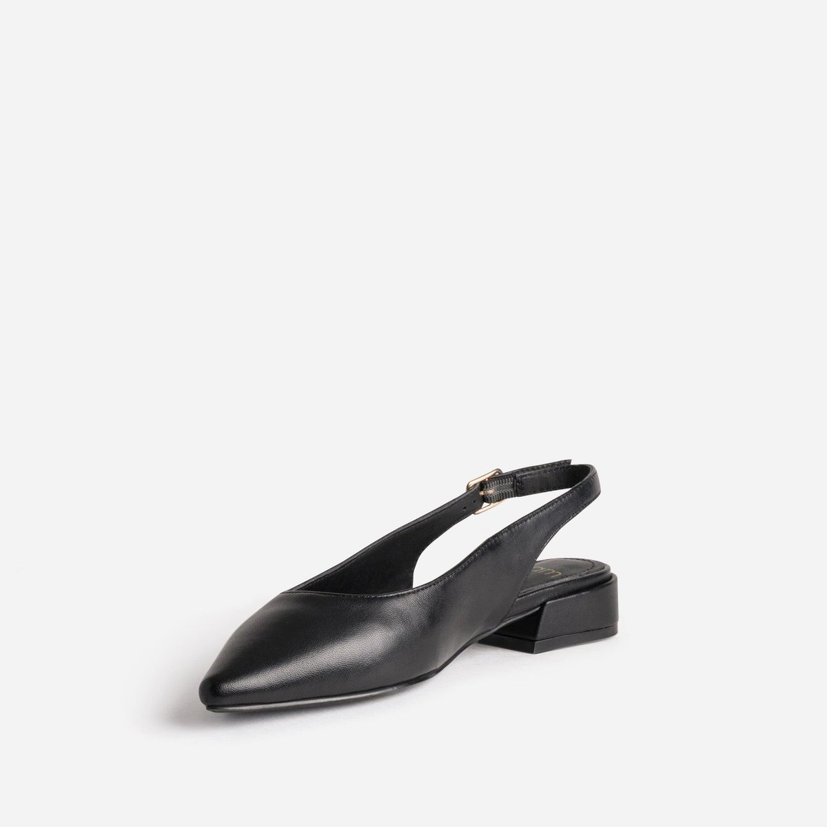 Ballerine en cuir BEDRA noir, ERAM