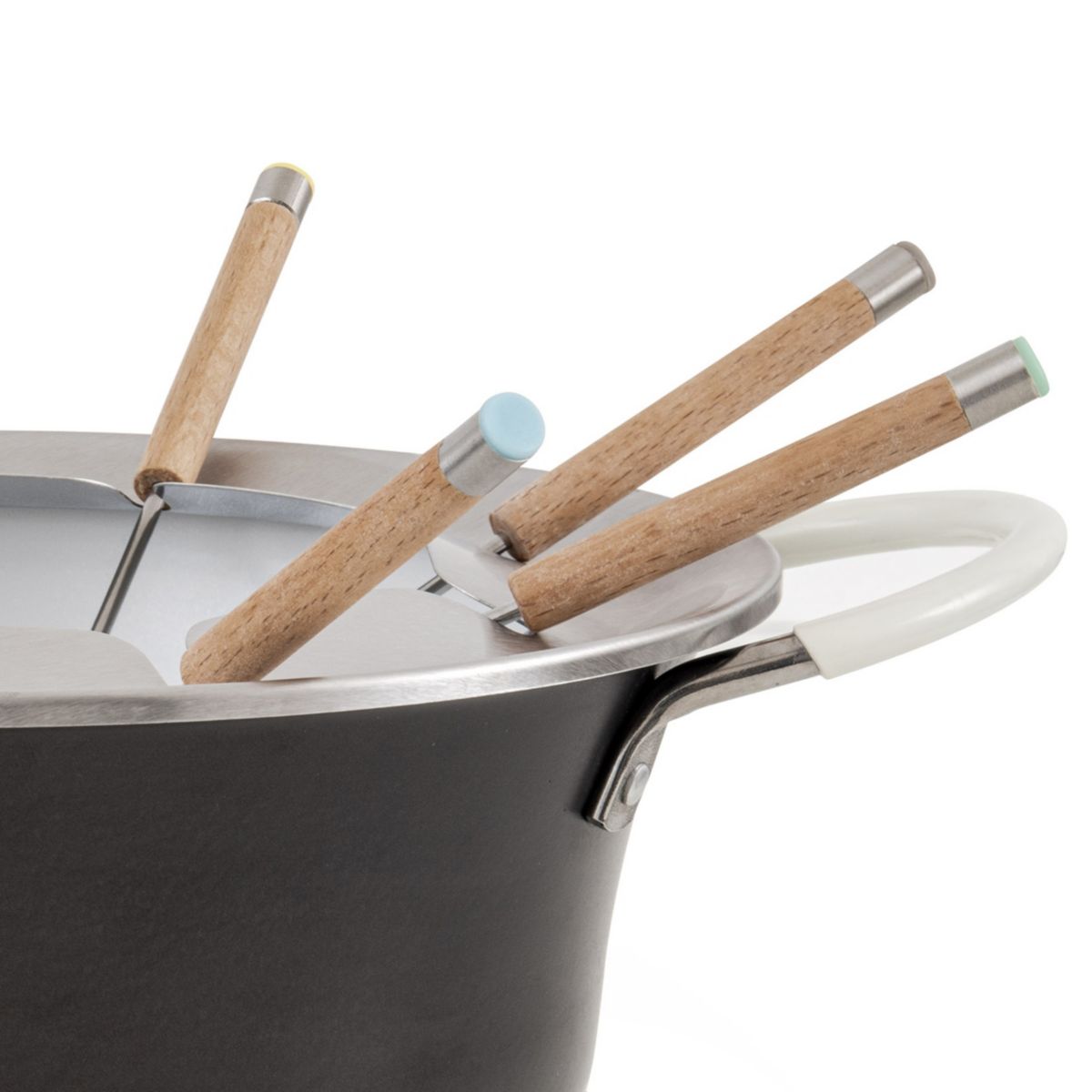 Fondue prestige charbon couleur unique, LAGRANGE