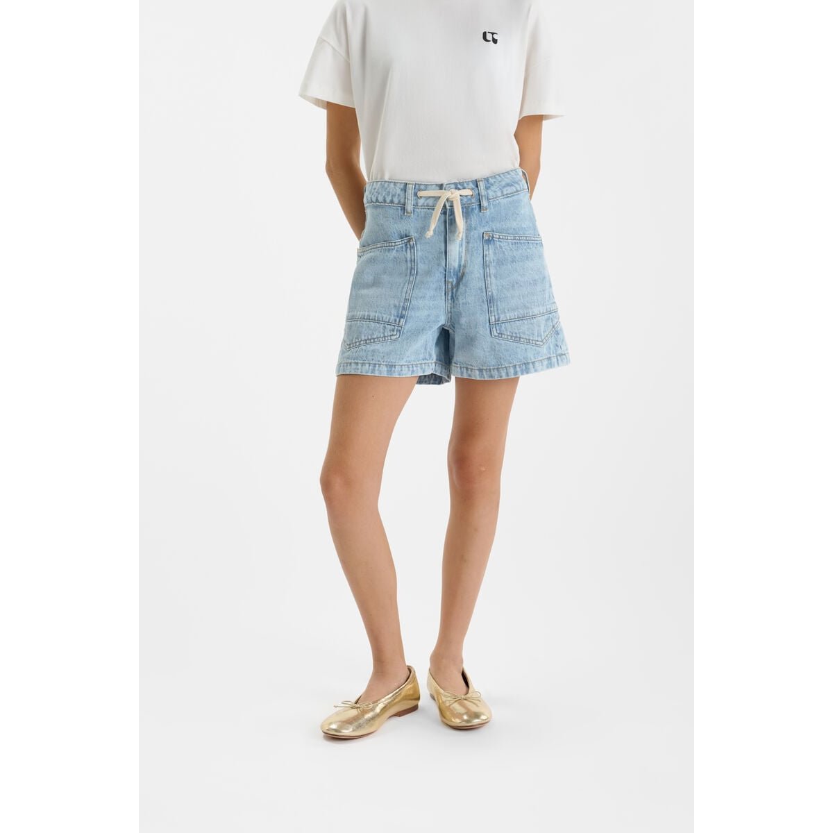 Short en jeans LAVANDOU blue, LE TEMPS DES CERISES