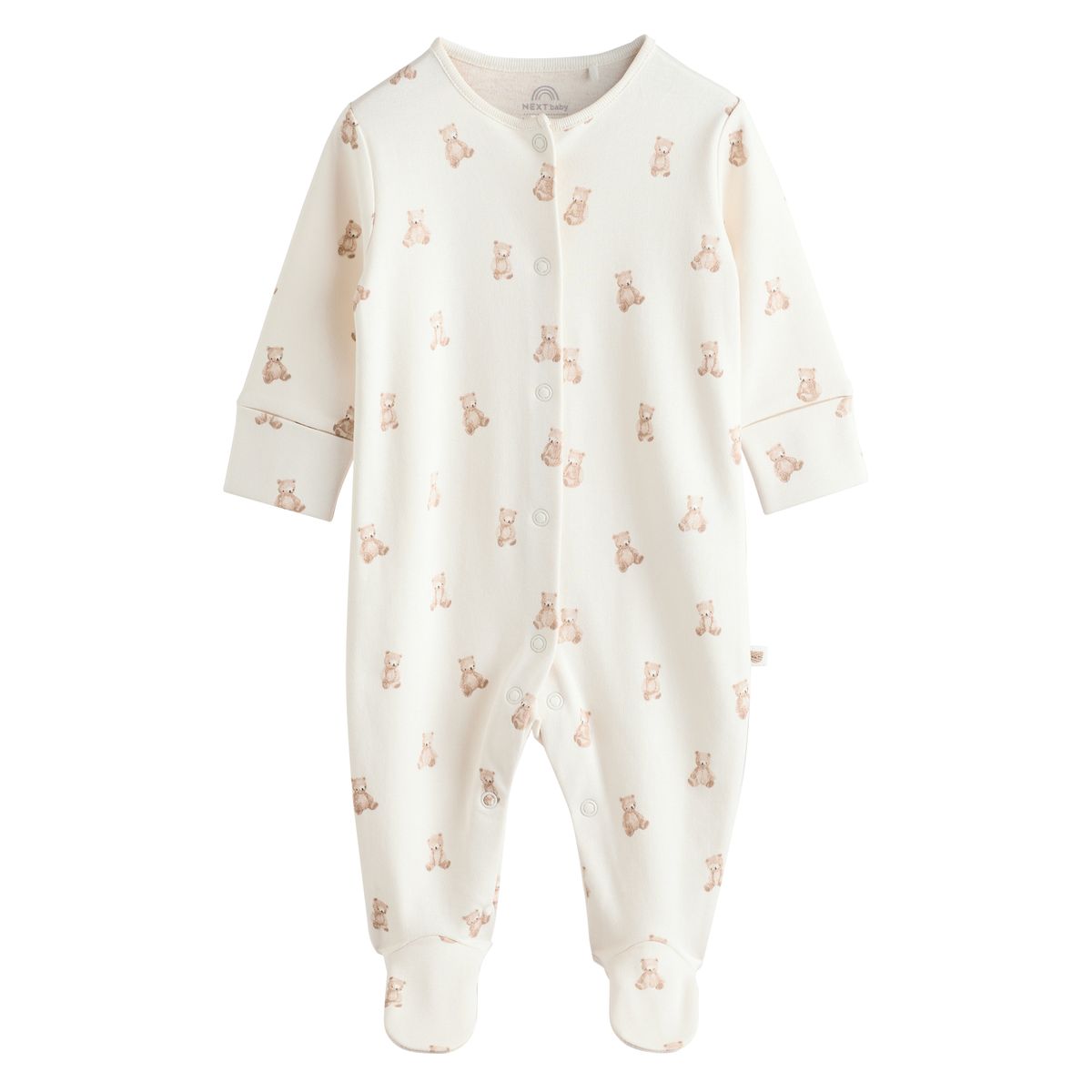 Dors-bien brodé bébé, lot de 3 naturel, NEXT