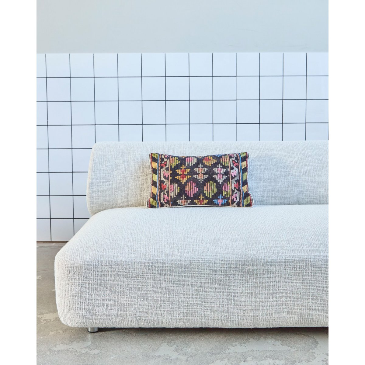 Housse de coussin Etni noir, multicolore, HOUSE DOCTOR