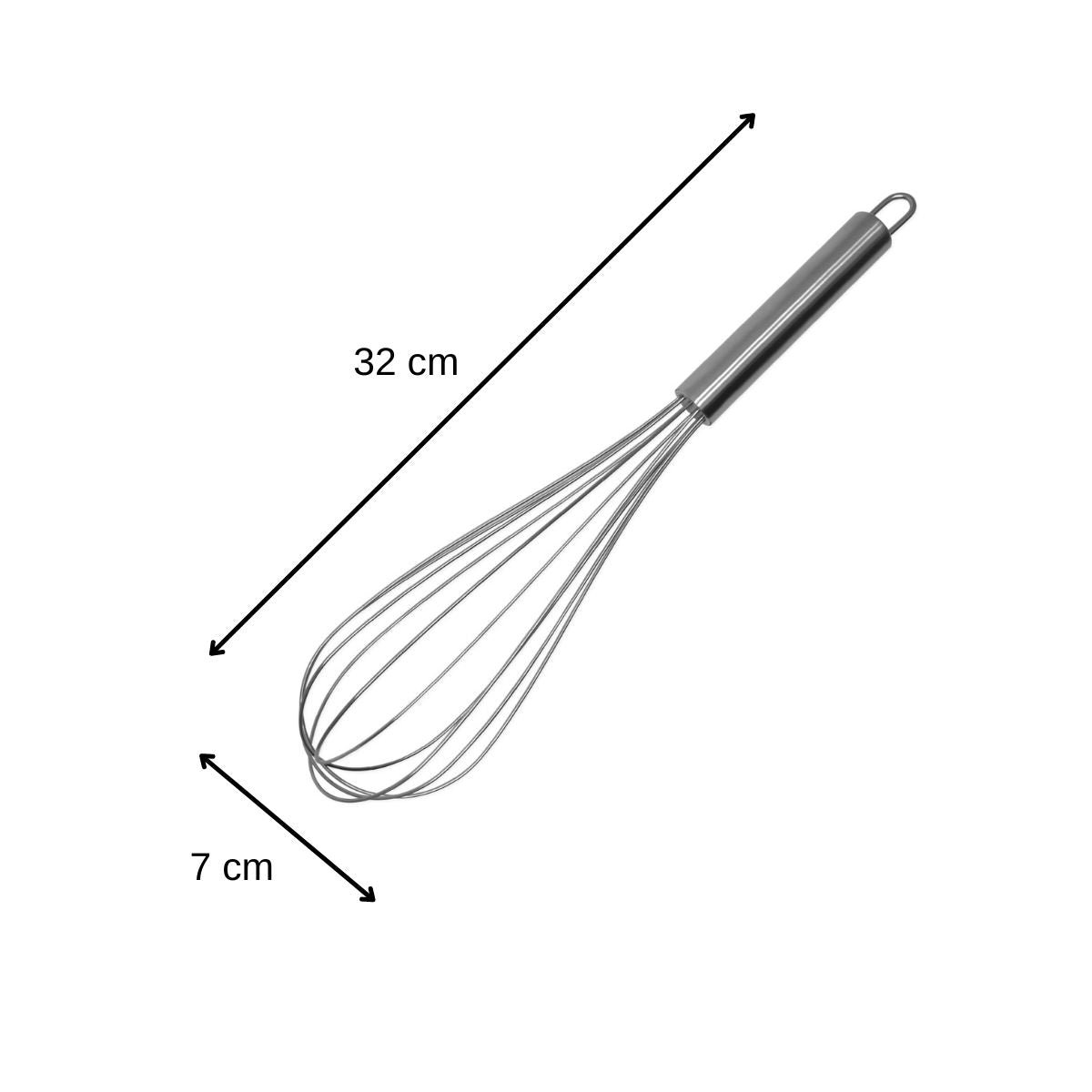 Ensemble de 2 Fouets de cuisine et de pâtisserie ELEMENTAL inox, FACKELMANN