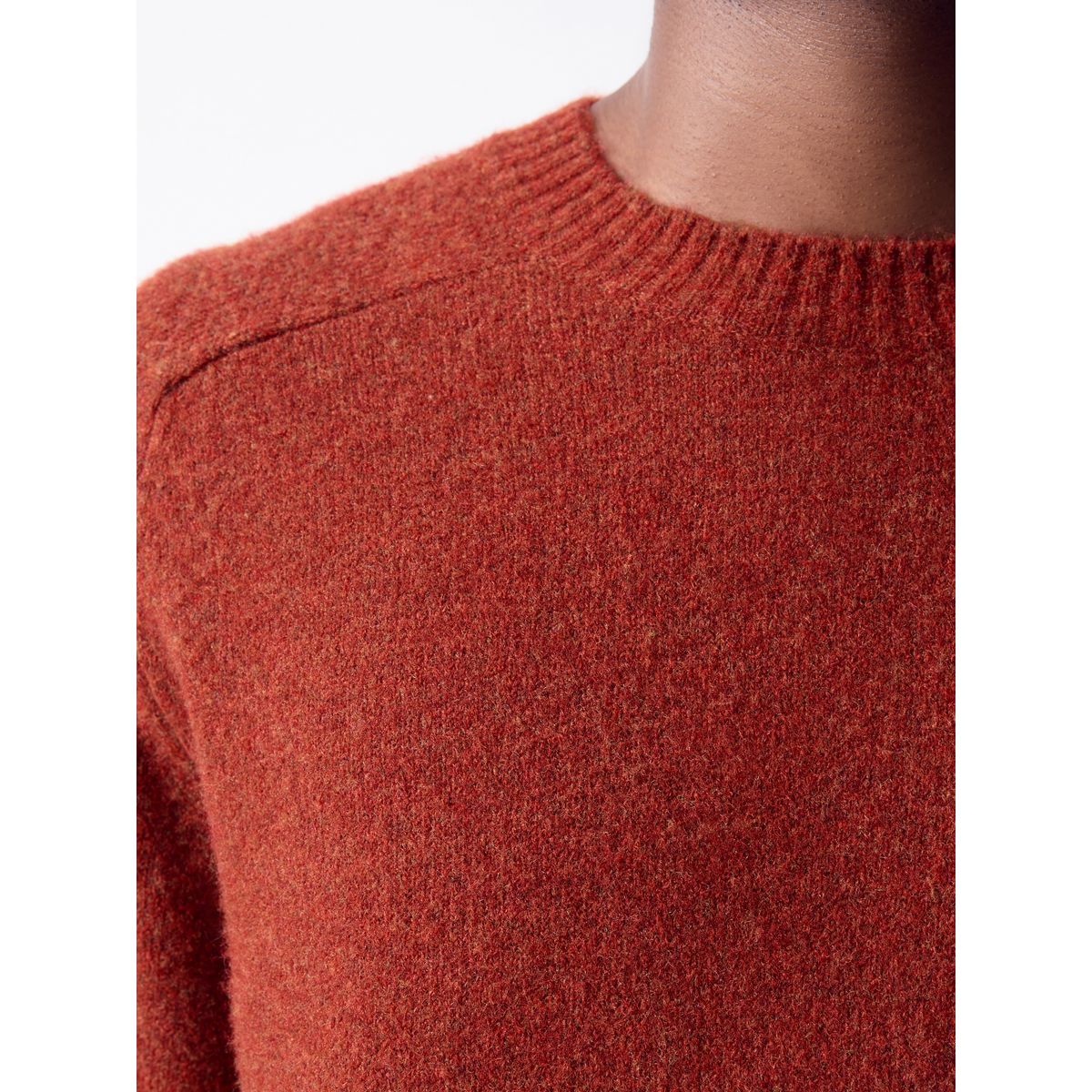 Pull ras du cou décontracté avec laine rouge, NEXT