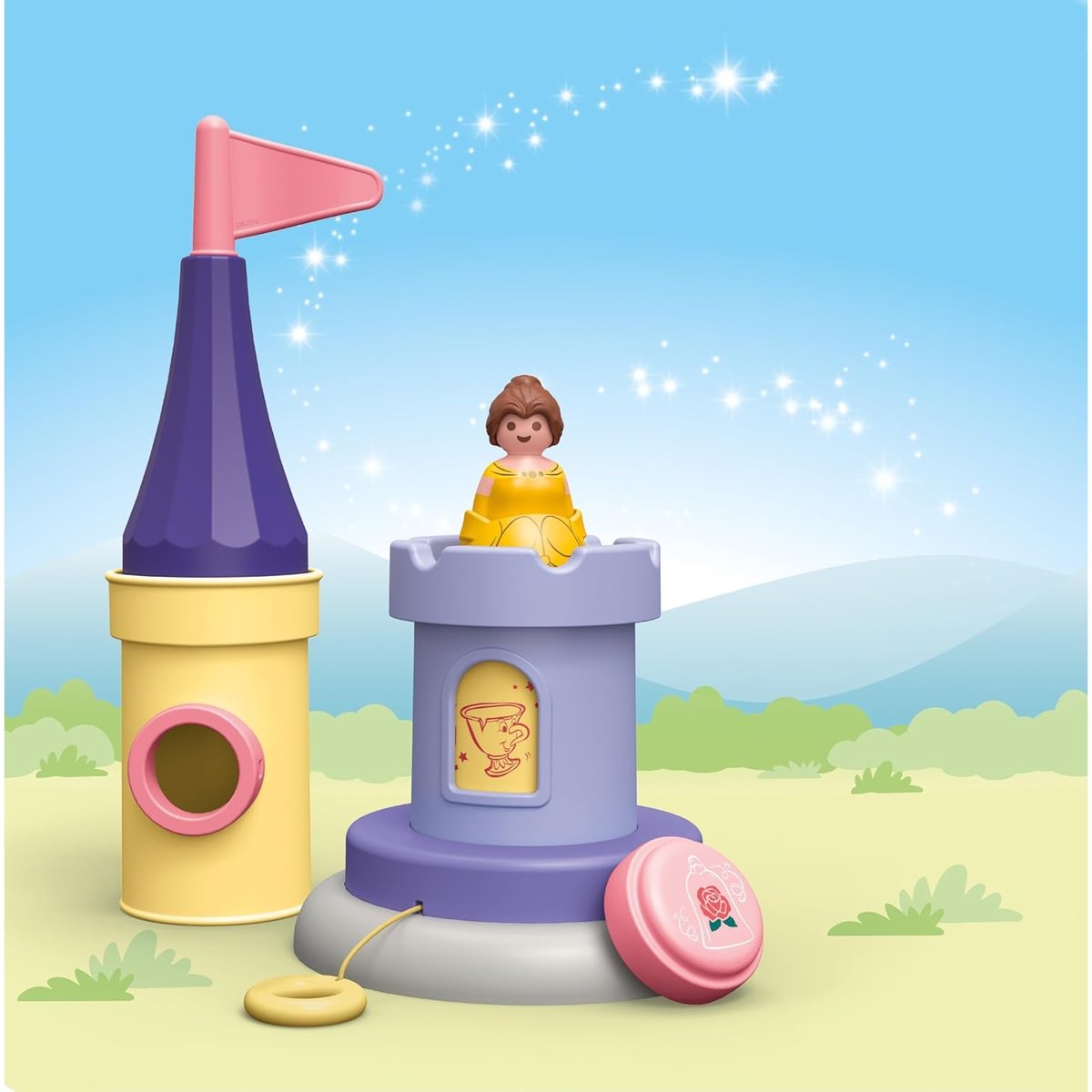 Tourelle de Belle avec musique multicolore, PLAYMOBIL