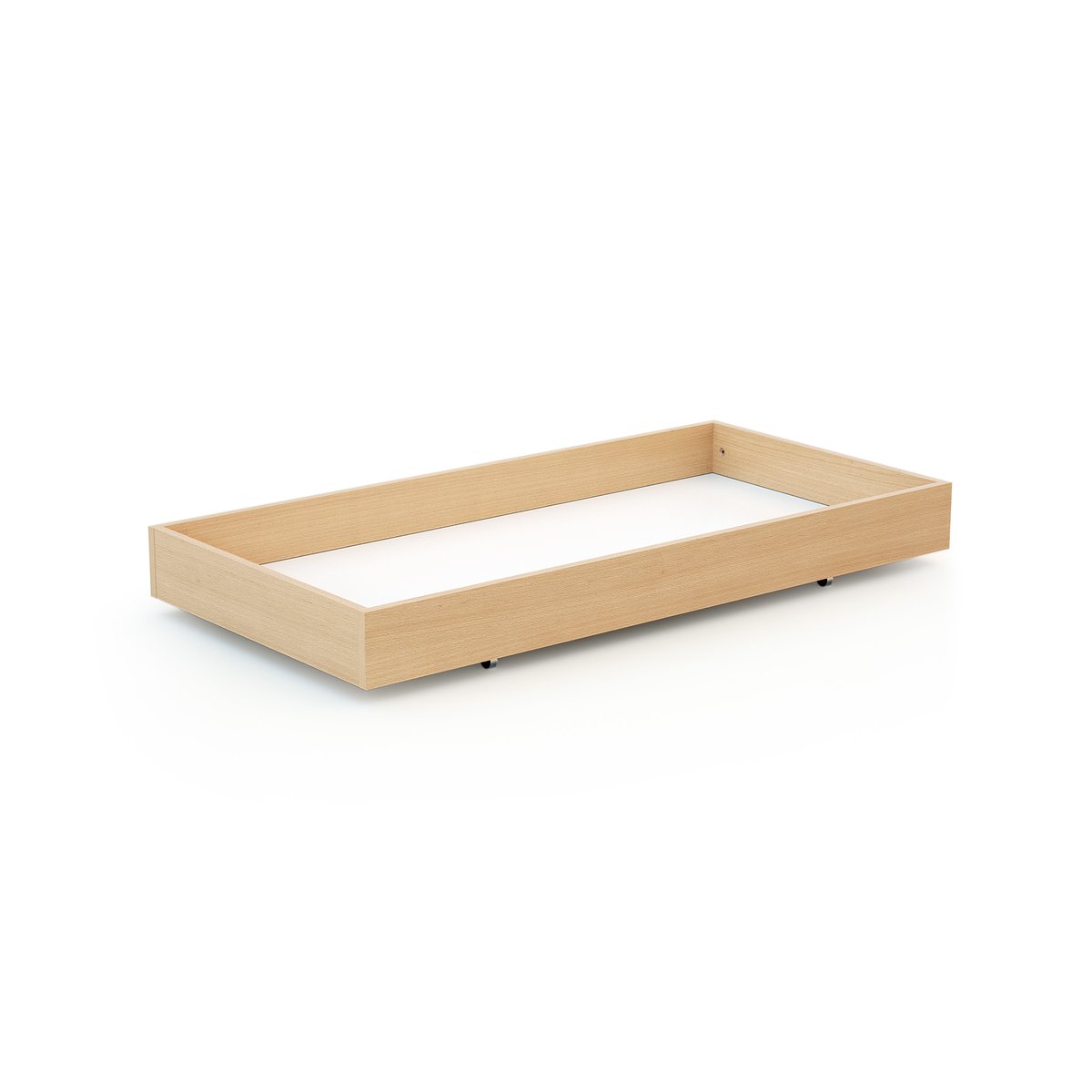 Tiroir de lit bébé en bois ROLO 60 x 120 hêtre verni, WEBABY