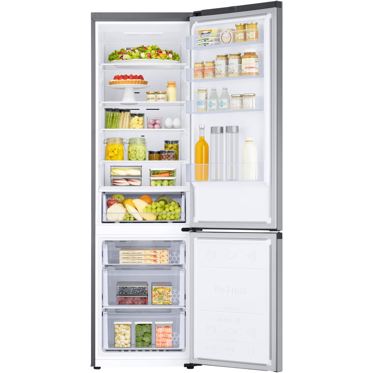 Réfrigérateur combiné RB38C600DSA couleur unique, SAMSUNG