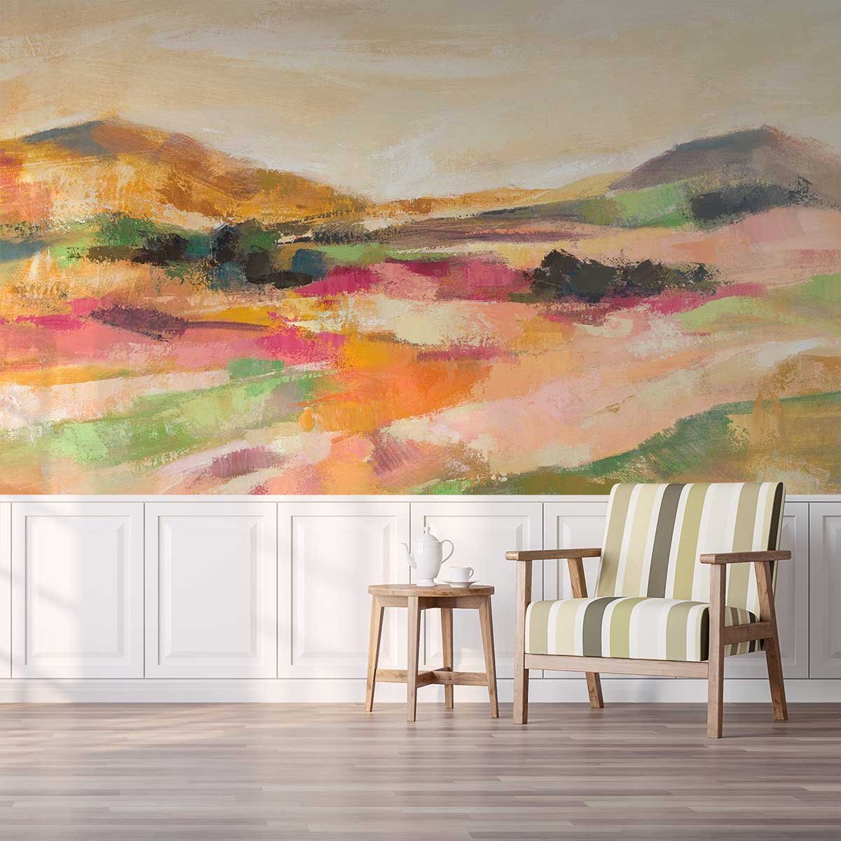 Papier peint rêve d'été intissé, HEXOA