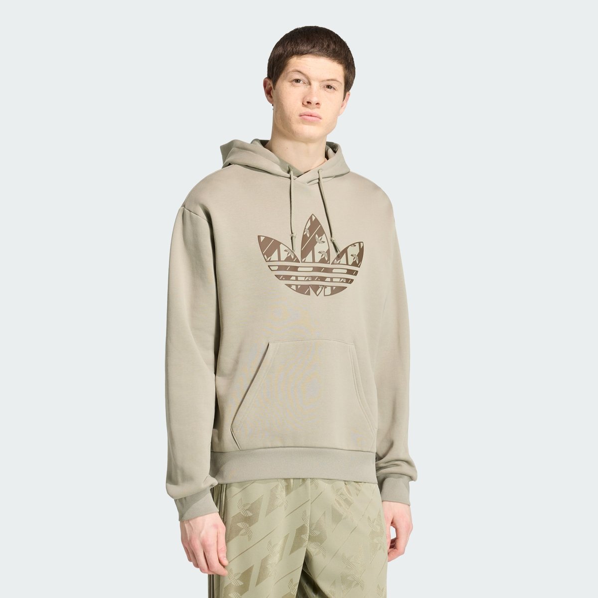 Sweat-Shirt Capuche Mono Sweat-Shirt Capuche Mono silver pebble, adidas Originals