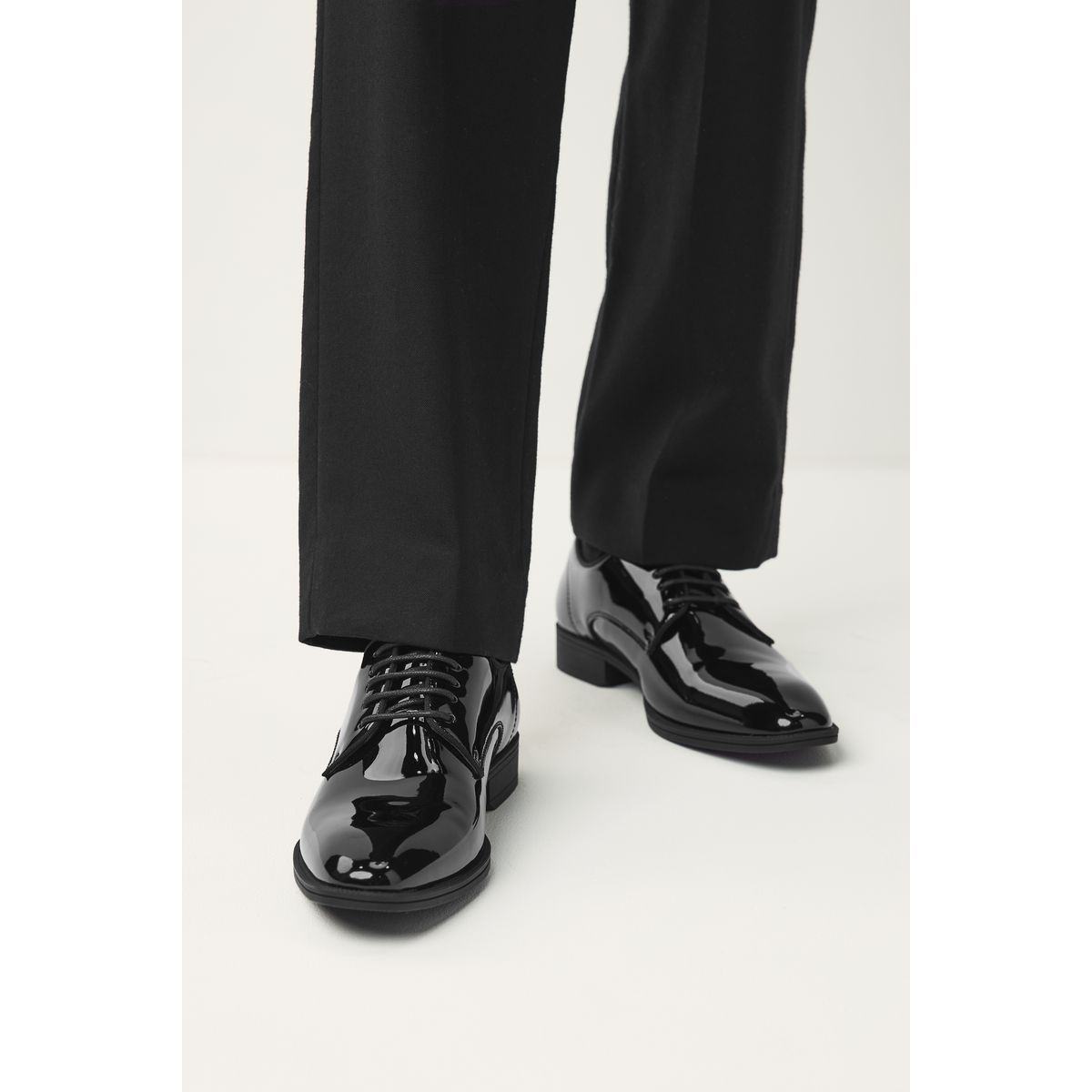 Derbys vernies noir, NEXT