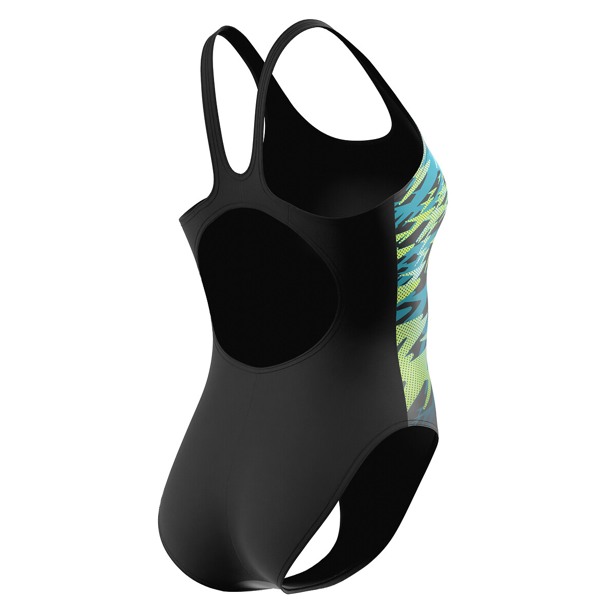 Maillot de bain HYPERBOOM MUSCLEBACK noir/vert, SPEEDO