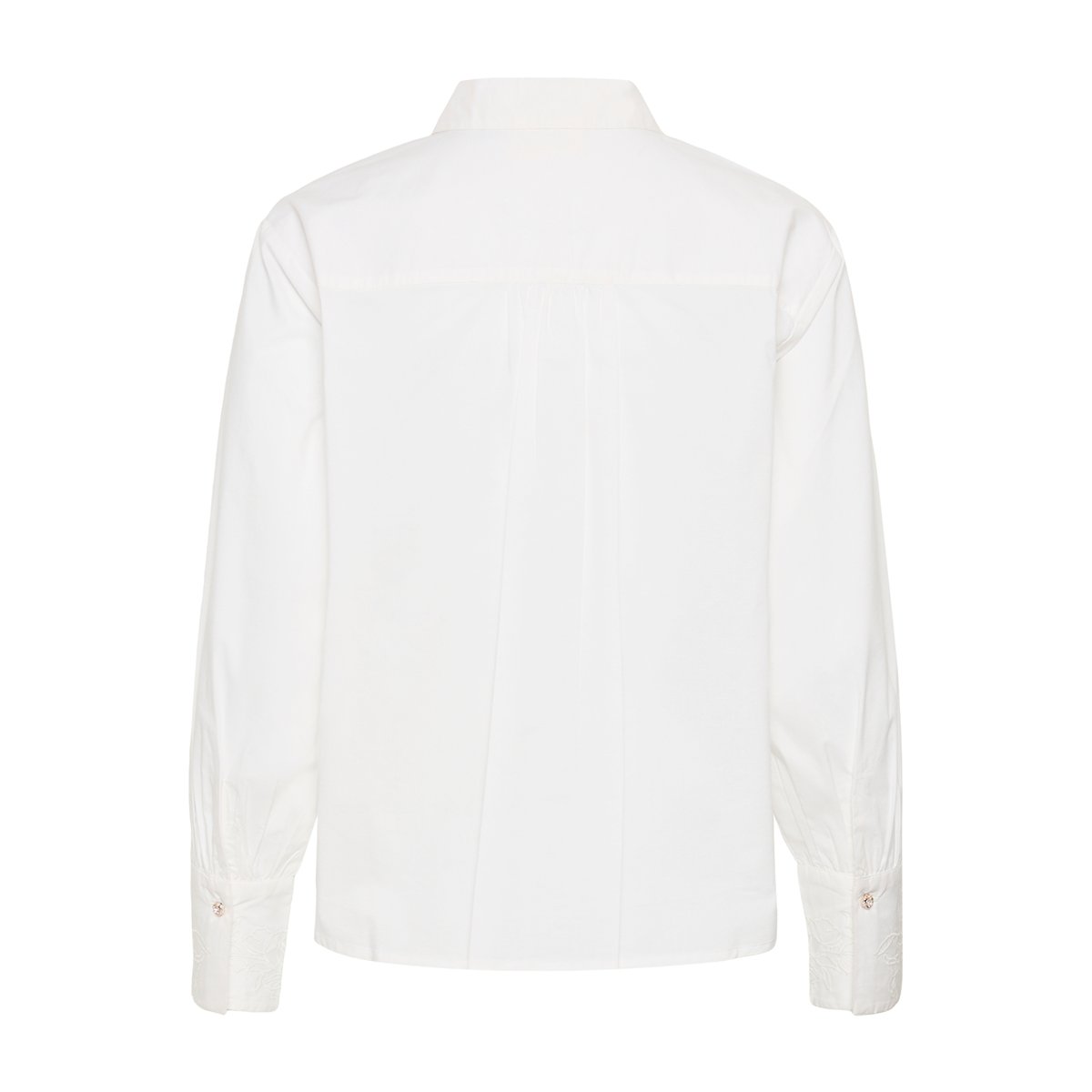 Chemise à manches longues blanc snow white, CREAM