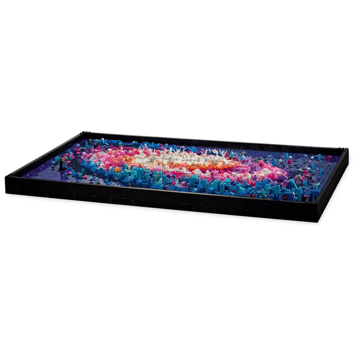 LEGO Art - Créez la Voie lactée en 3D - Kit de décoration artistique 31212 violet, LEGO