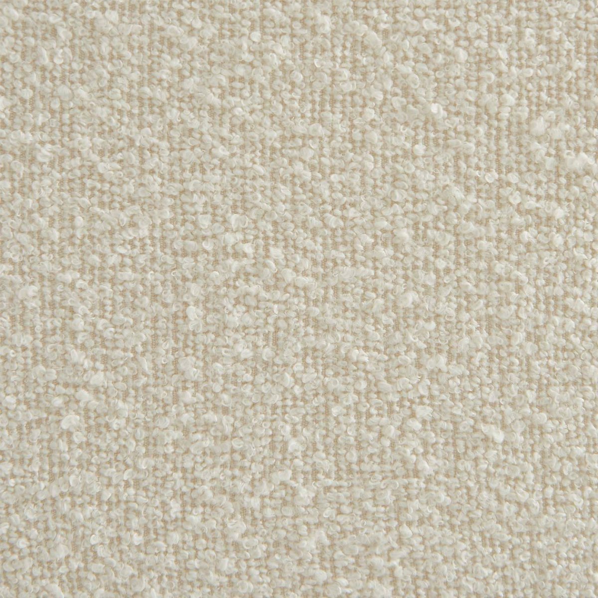 Chauffeuse compressée bouclette texturée 1 place avec repose pieds SOKOL beige, SWEEEK