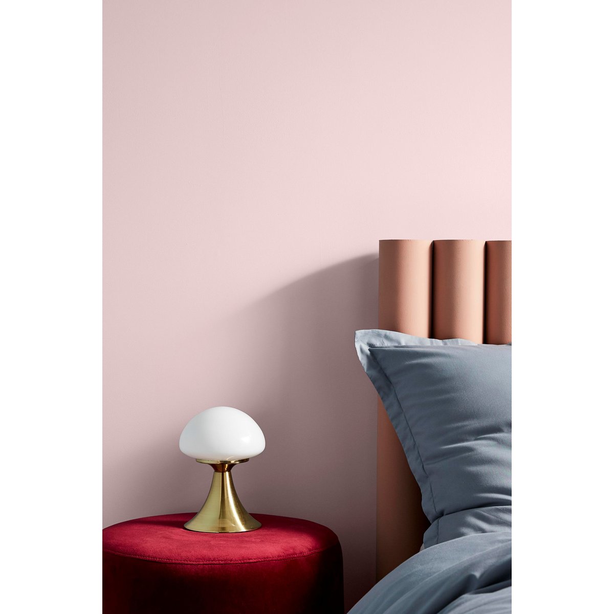 Lampe en fer tactile, KINOKO jaune / doré, INSPIRE