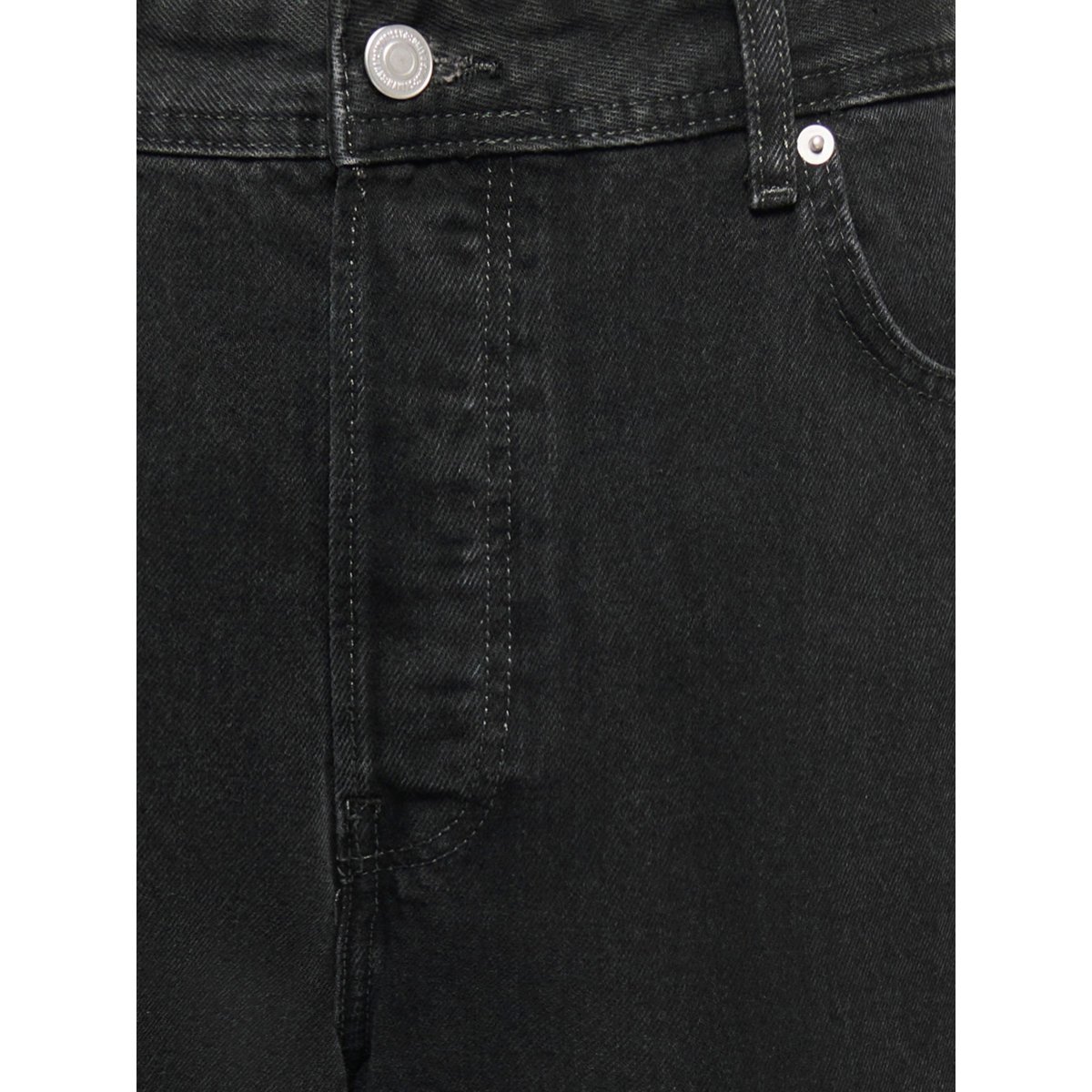 Jean À Coupe Ample washed black, ONLY & SONS