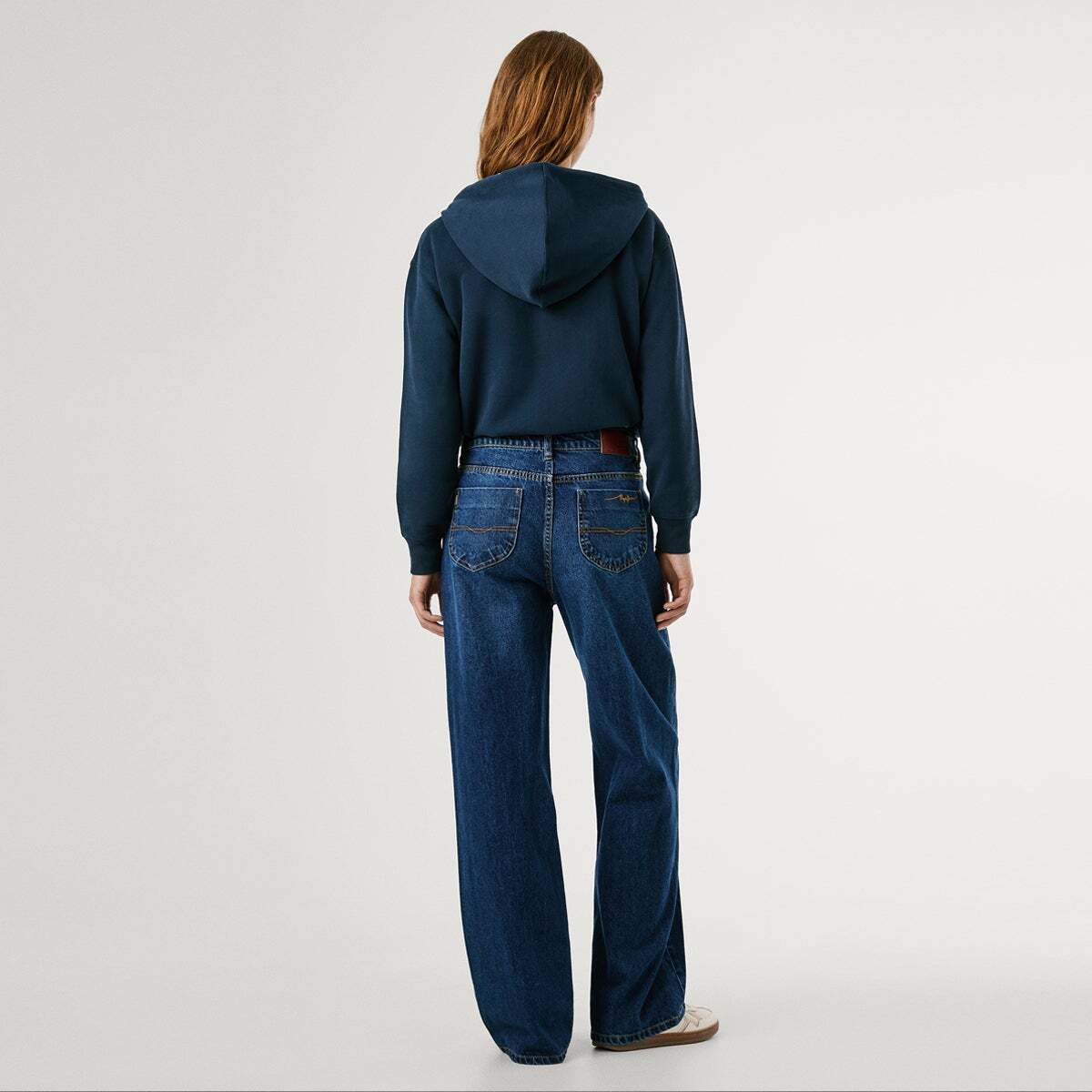 Jean Coupe Regular, Taille Haute - Lexa stonewash dark indigo, PEPE JEANS