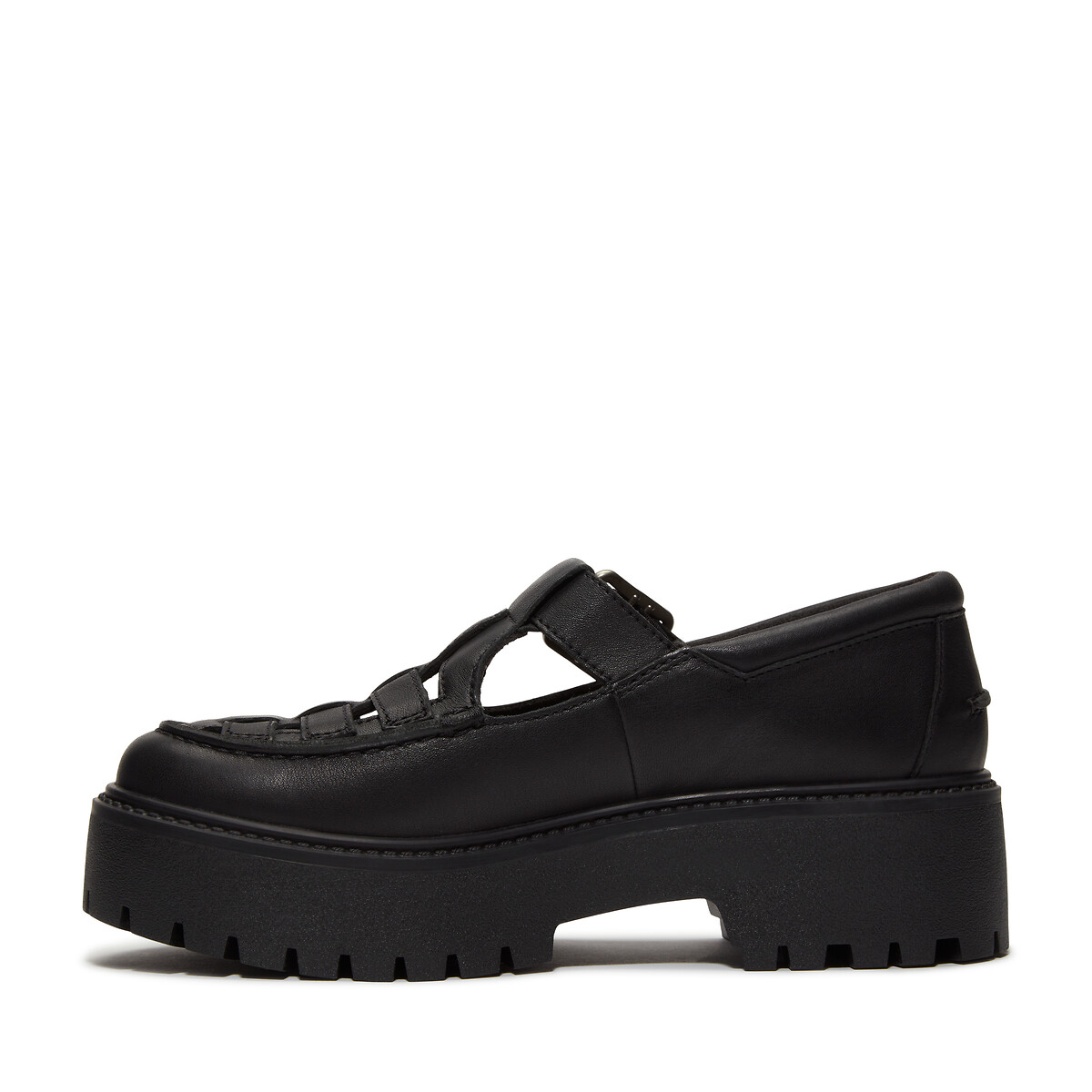 Fisherman-Style Wedge Brogues, Stone Street black, TIMBERLAND
